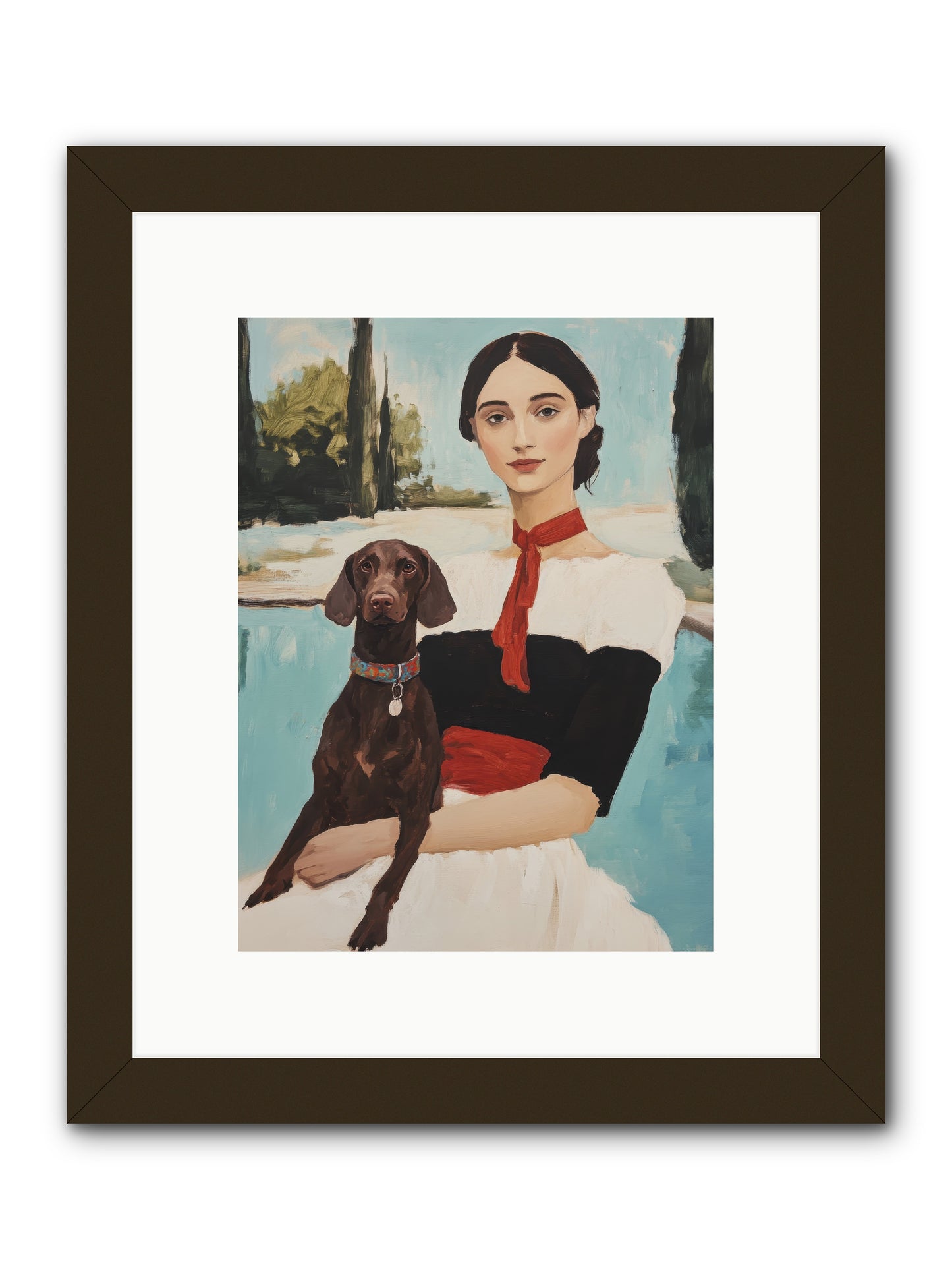 My Truest Self -- Framed Print - Black 9x12