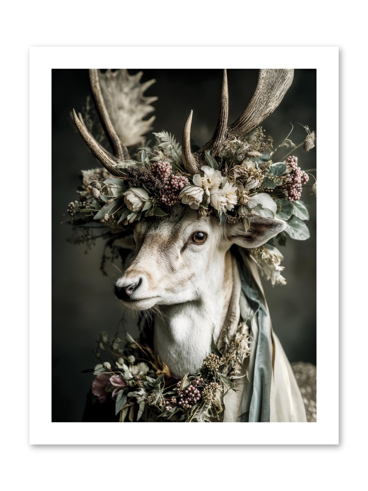 Nanette -- Loose Canvas Print 12x16