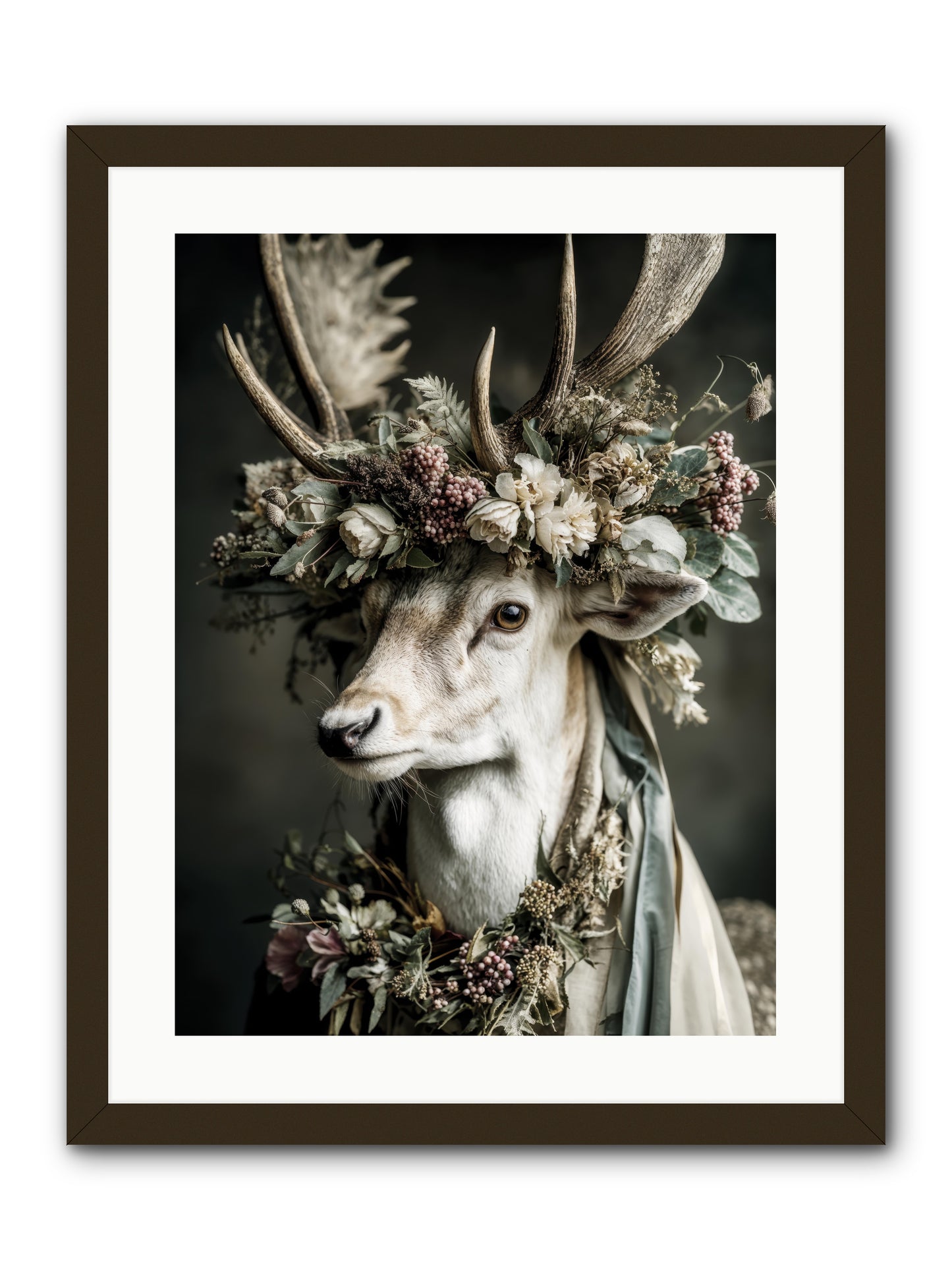 Nanette -- Framed Print - Black 18x24