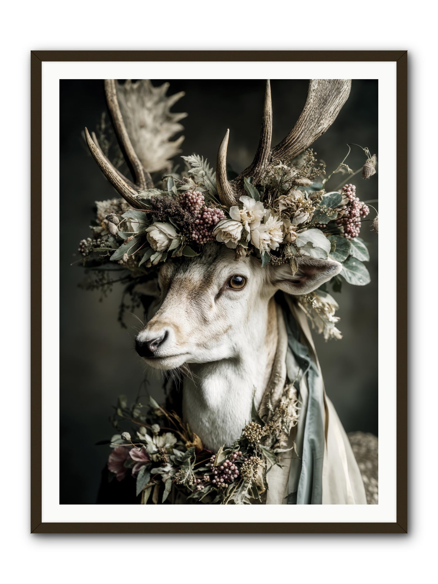 Nanette -- Framed Print - Black 36x48