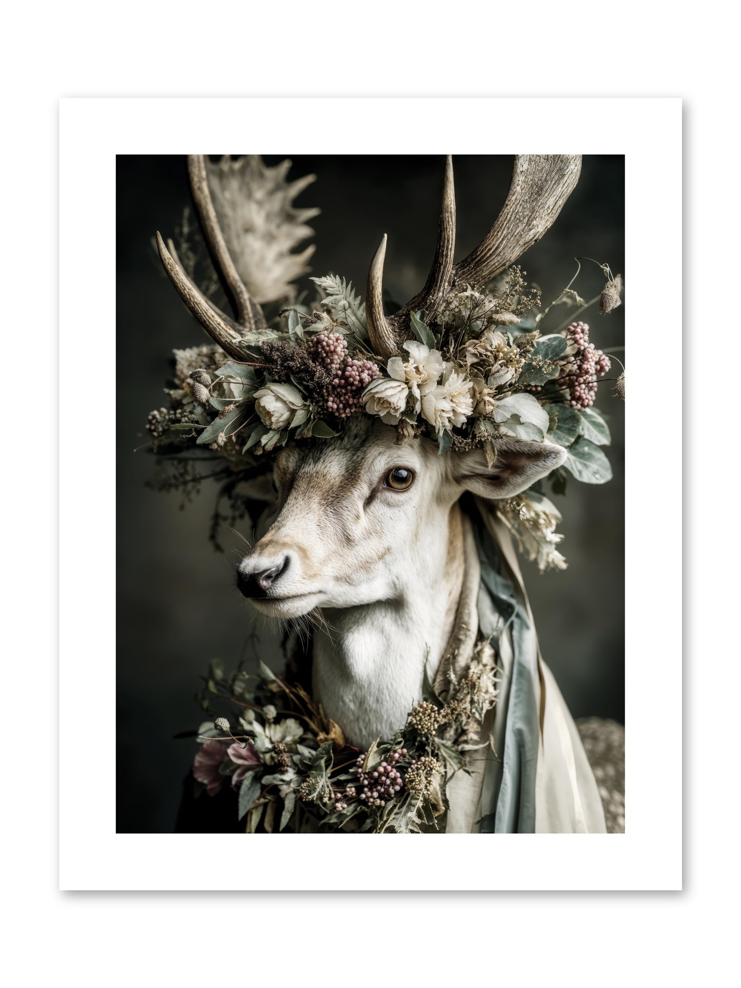 Nanette -- Loose Canvas Print 9x12