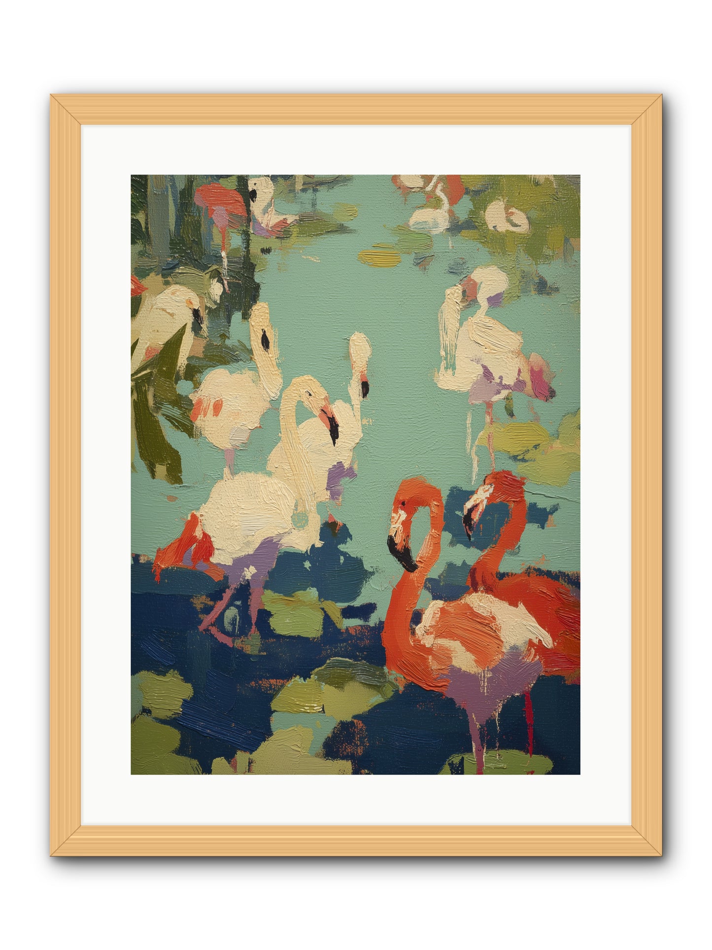 Natural Authority -- Framed Print - Natural 18x24