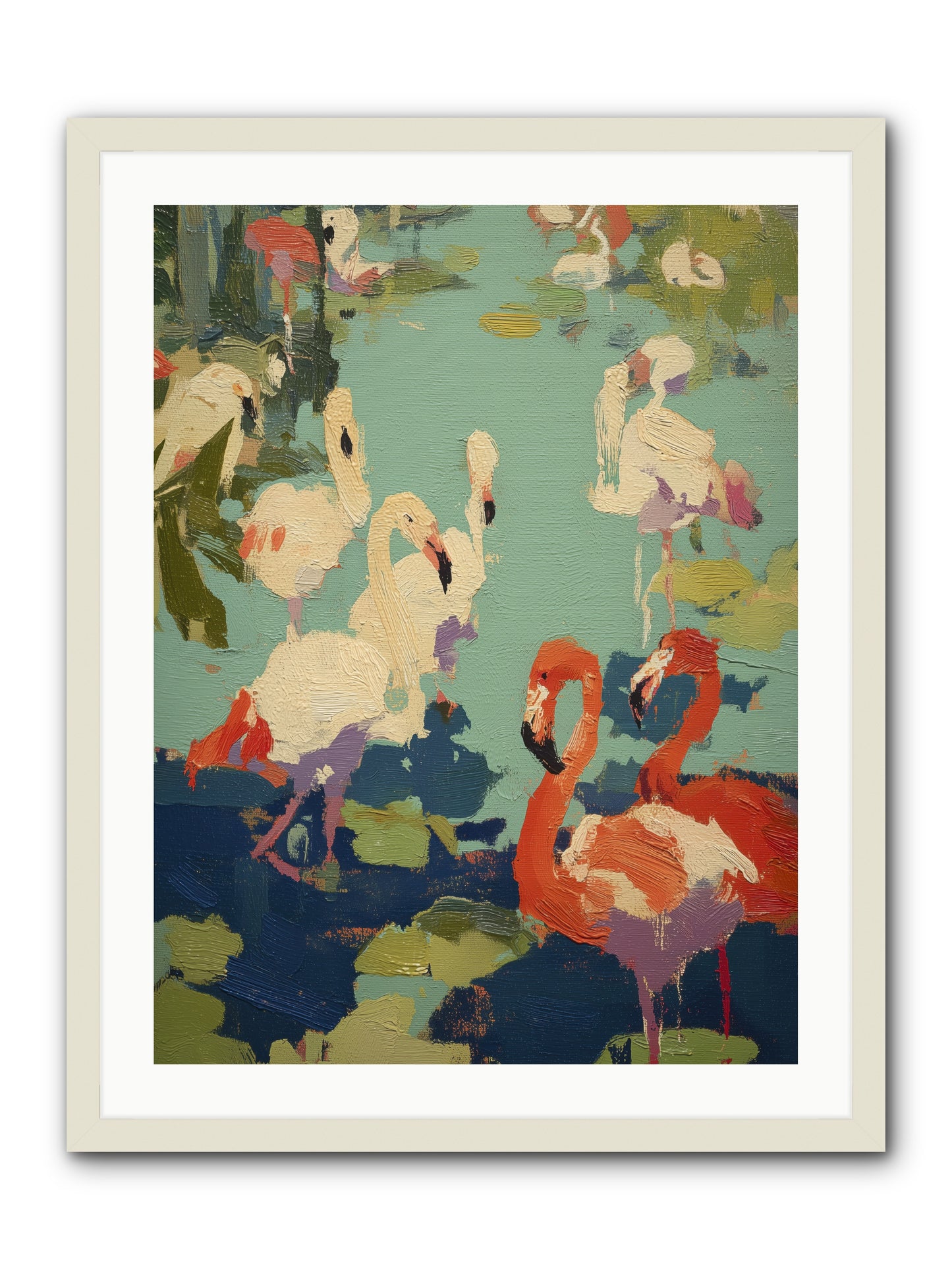 Natural Authority -- Framed Print - White 24x32