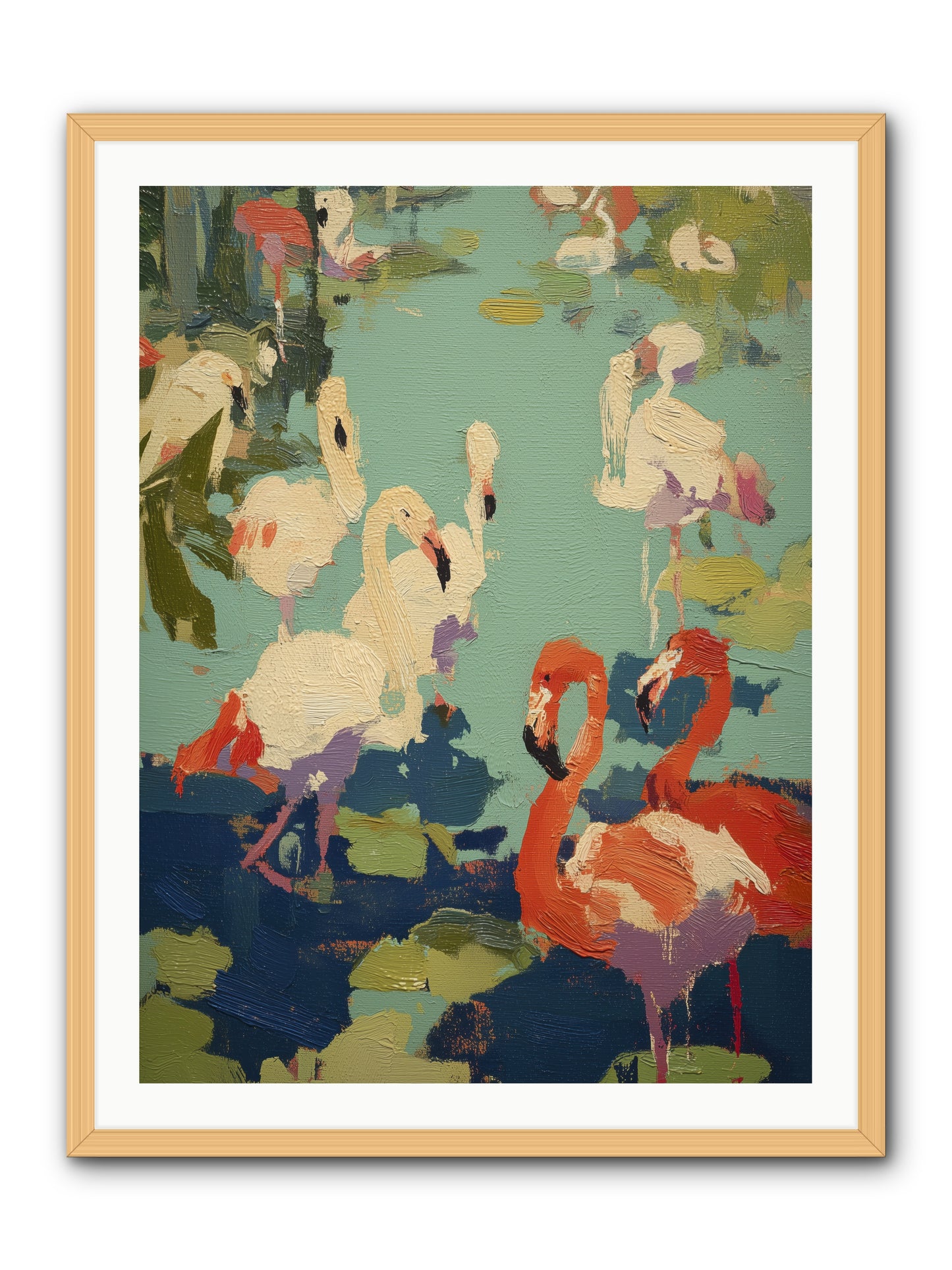 Natural Authority -- Framed Print - Natural 30x40