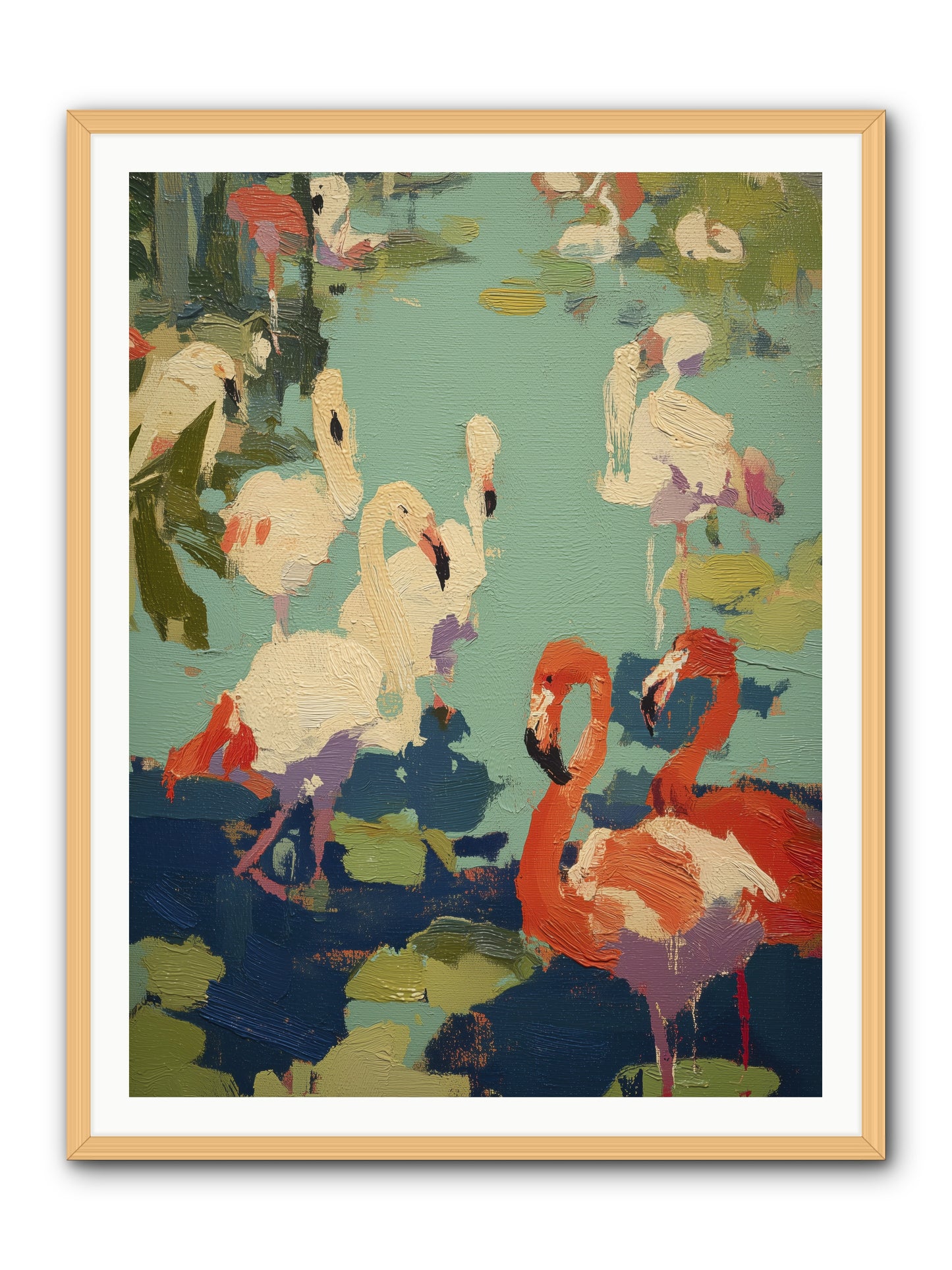 Natural Authority -- Framed Print - Natural 36x48