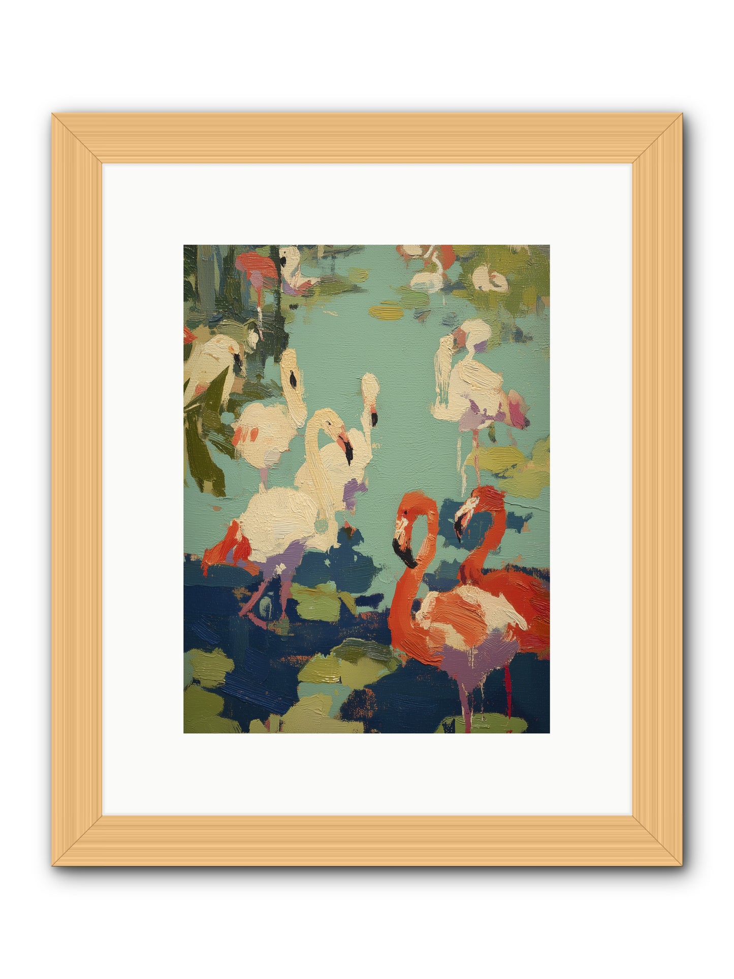 Natural Authority -- Framed Print - Natural 9x12