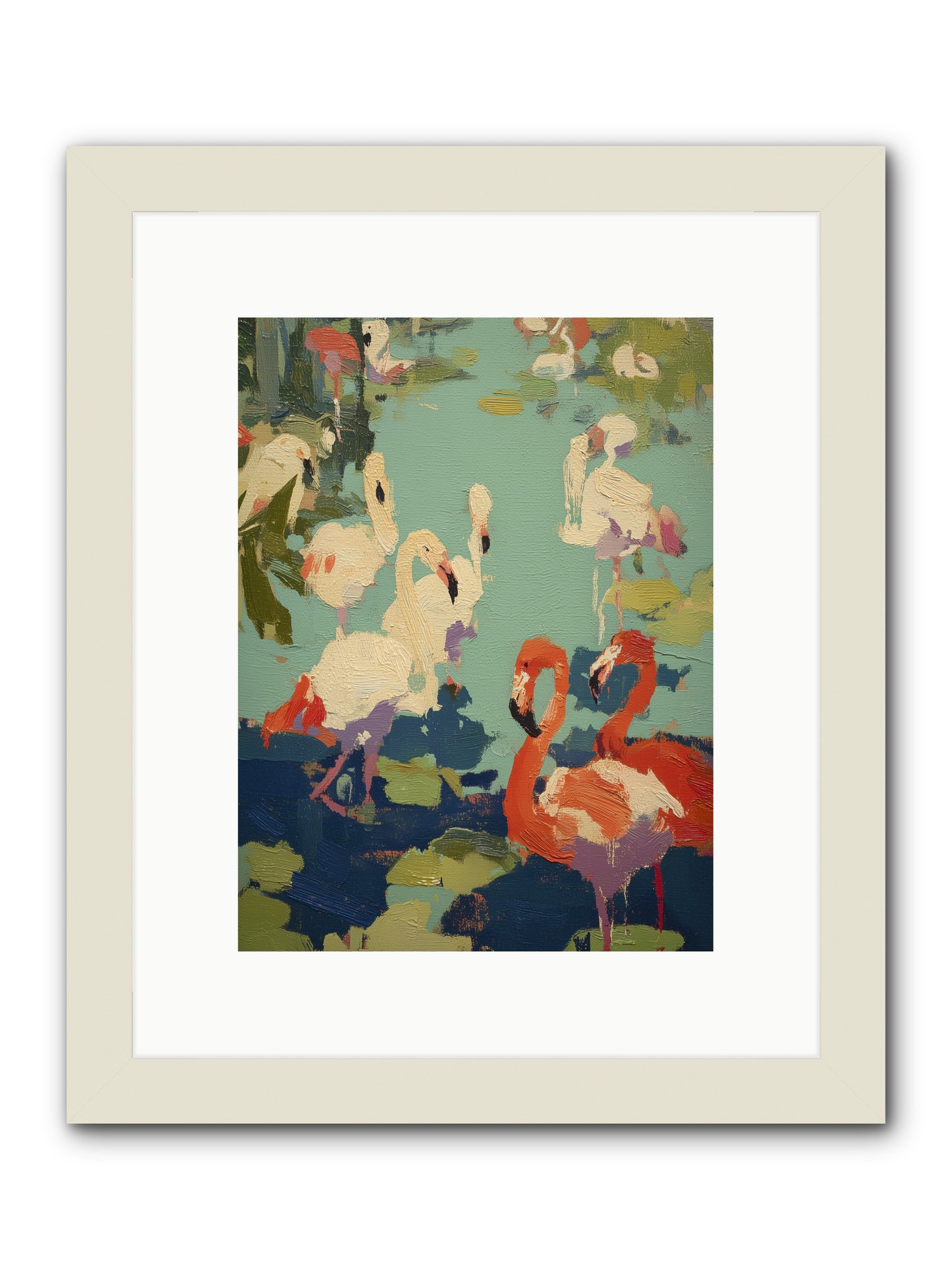 Natural Authority -- Framed Print - White 9x12