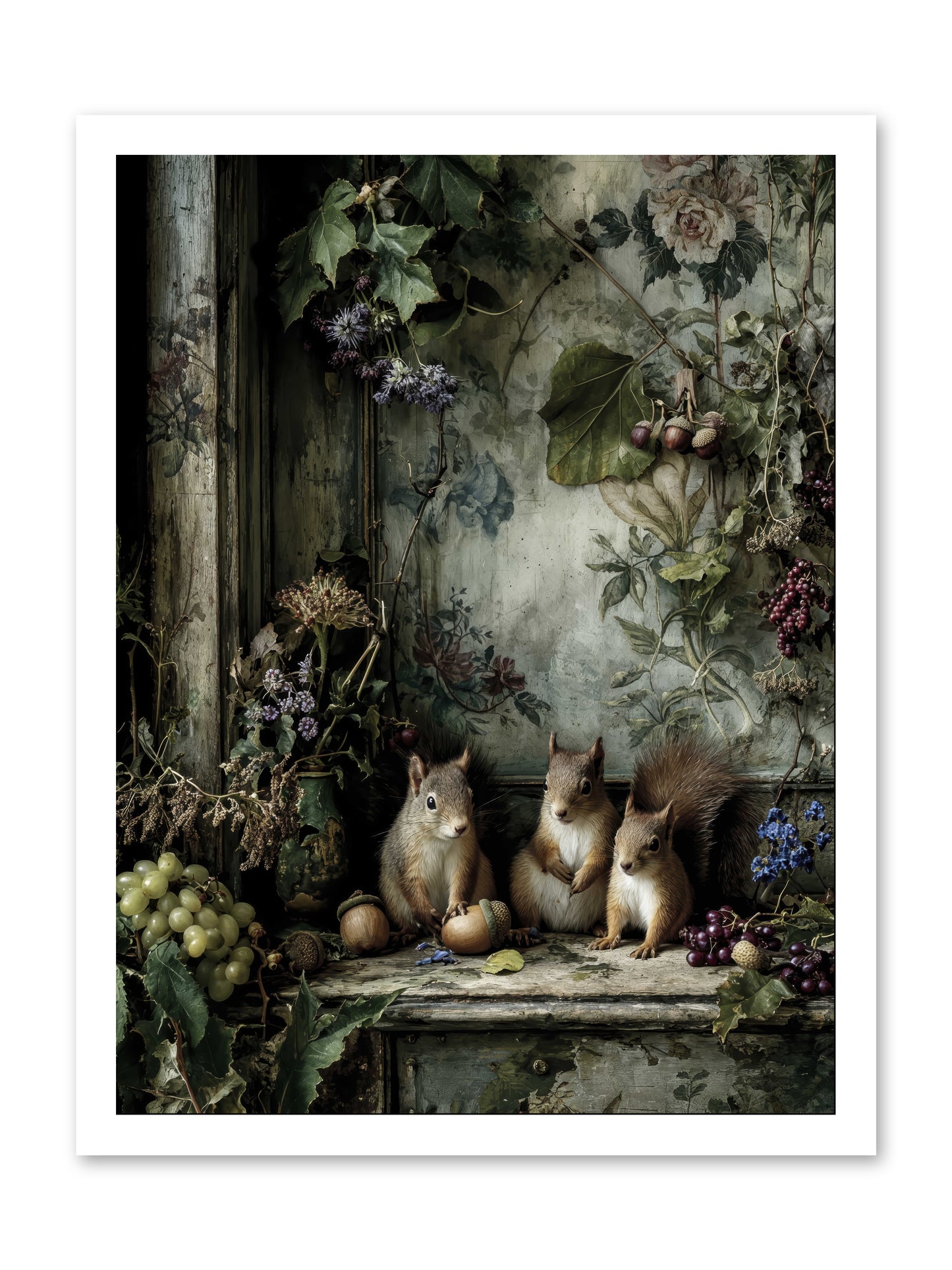 Nature’s Quiet CollectorsREZ -- Loose Canvas Print 18x24
