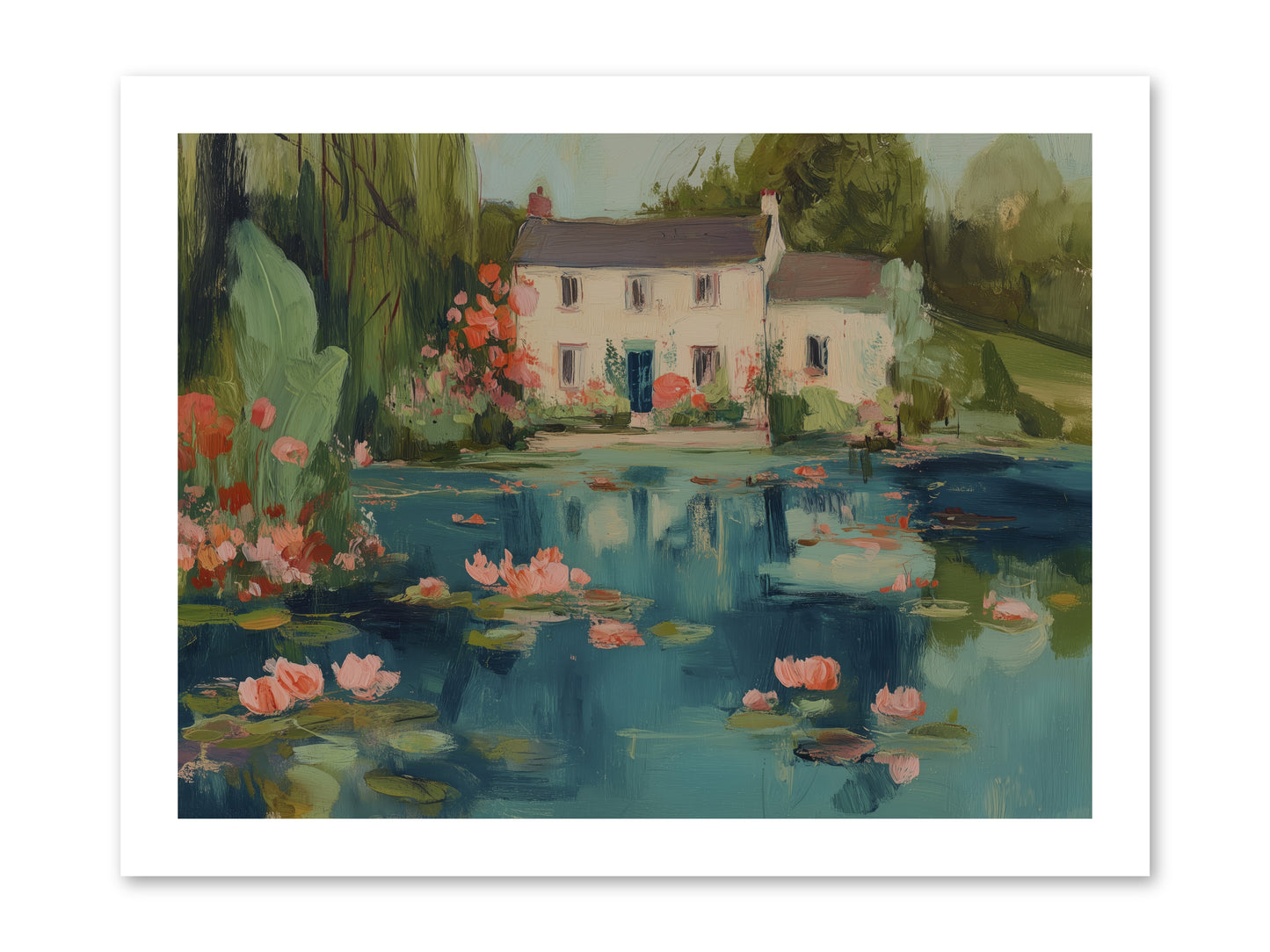 Nature's Looking Glass -- Loose Canvas Print 16x12