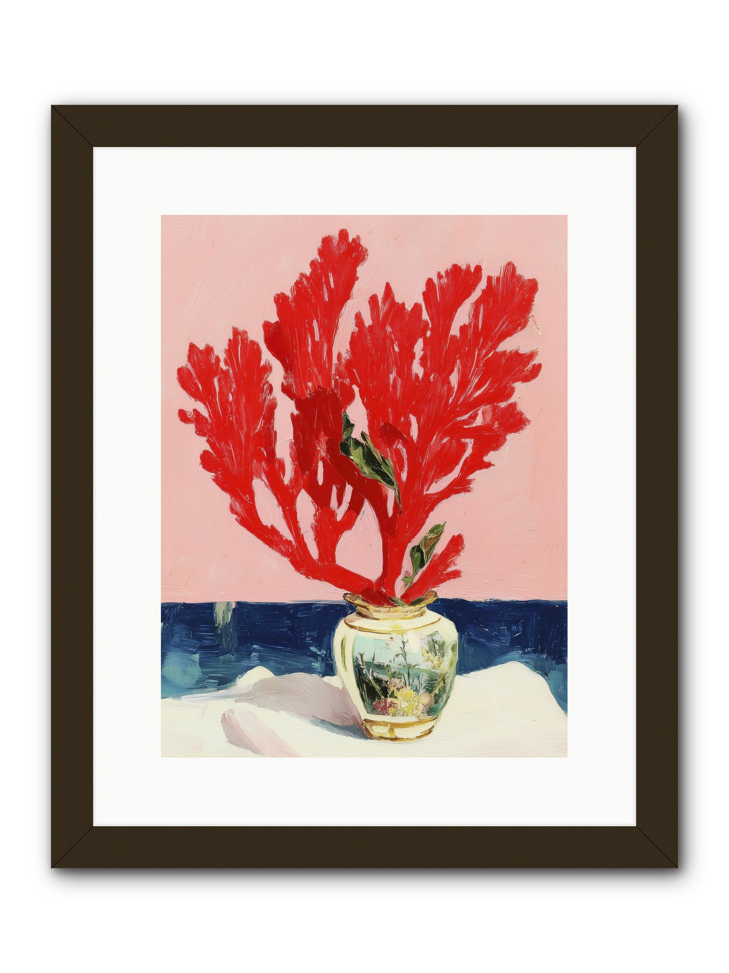 Nature's Sculpture -- Framed Print - Black 12x16