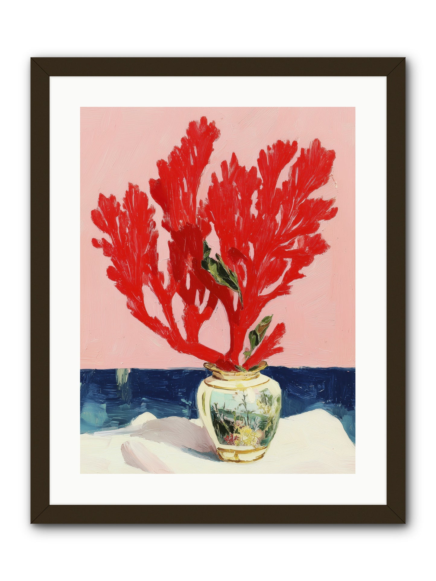 Nature's Sculpture -- Framed Print - Black 18x24