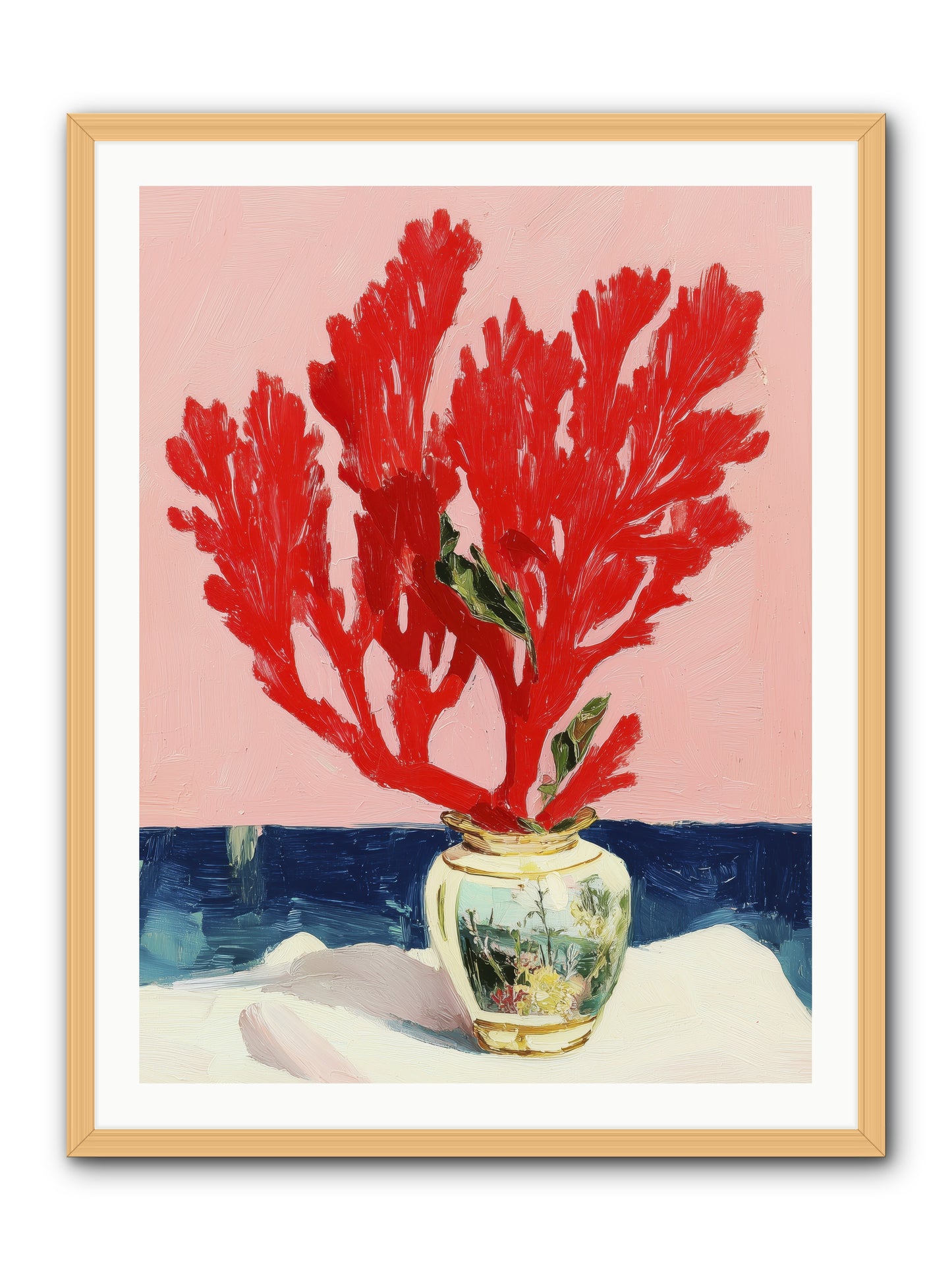 Nature's Sculpture -- Framed Print - Natural 30x40