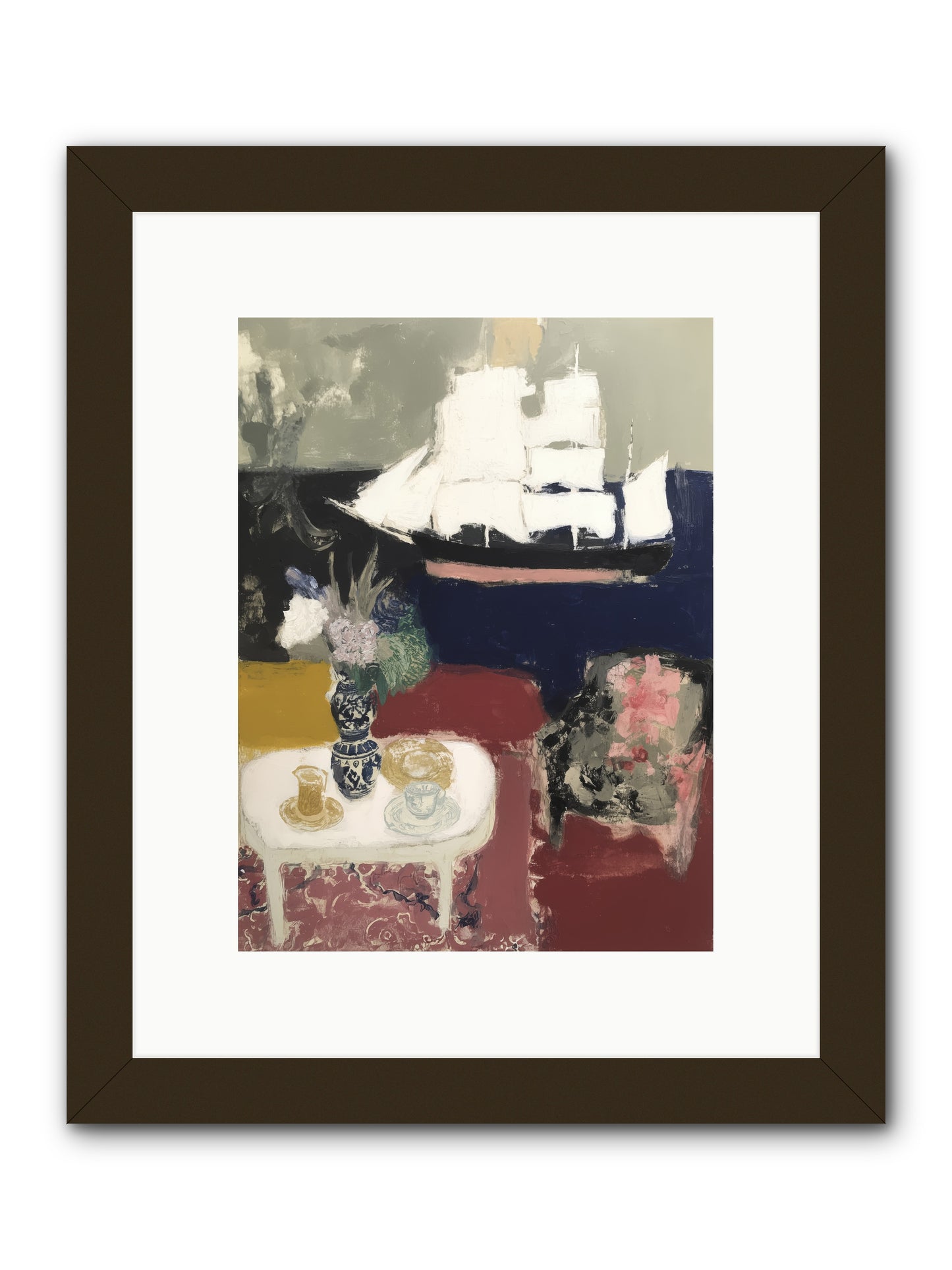 Nature's Stage -- Framed Print - Black 9x12