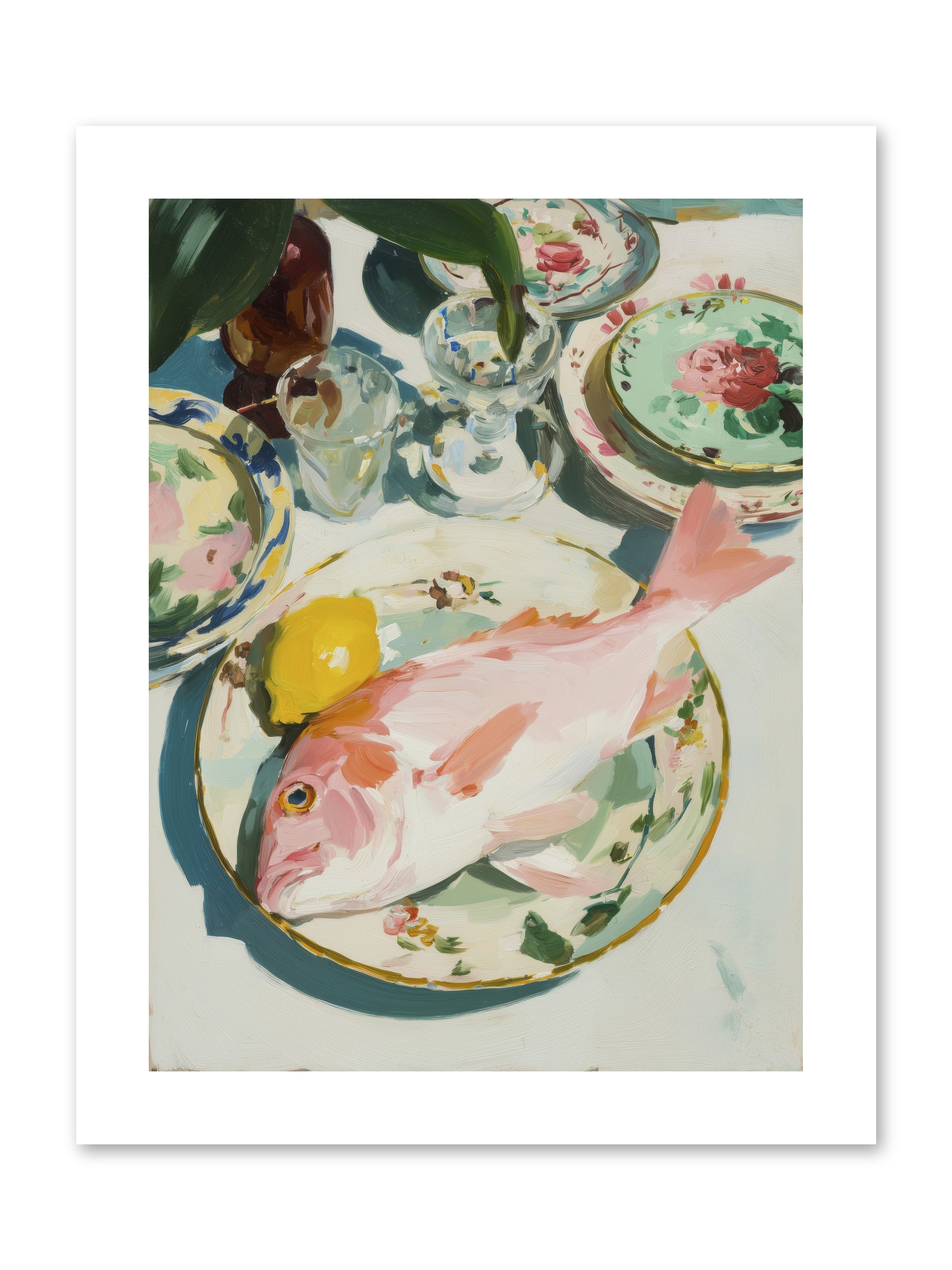 Nature's Table -- Paper Print 9x12