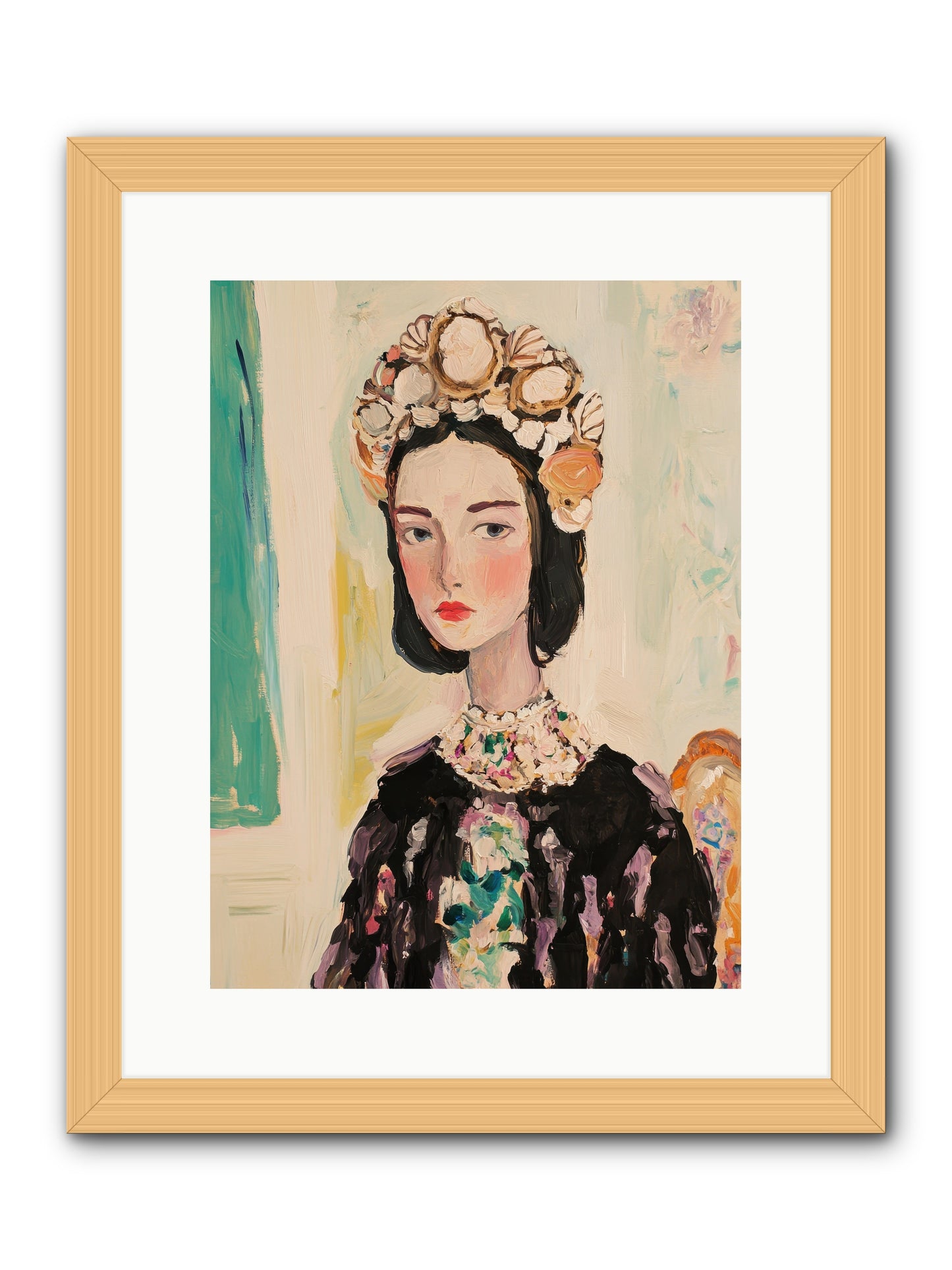 Nautical Nobility -- Framed Print - Natural 12x16