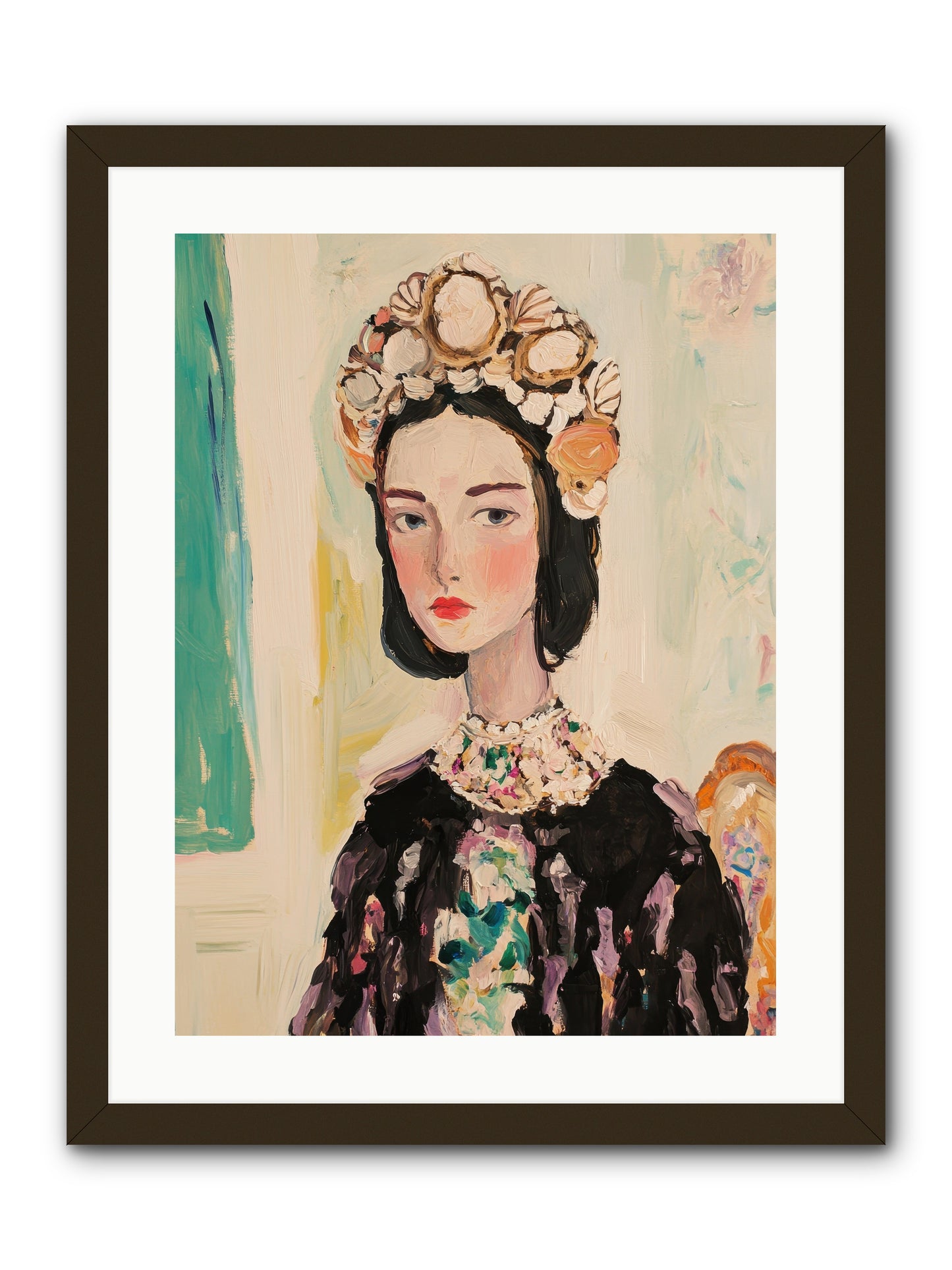 Nautical Nobility -- Framed Print - Black 18x24
