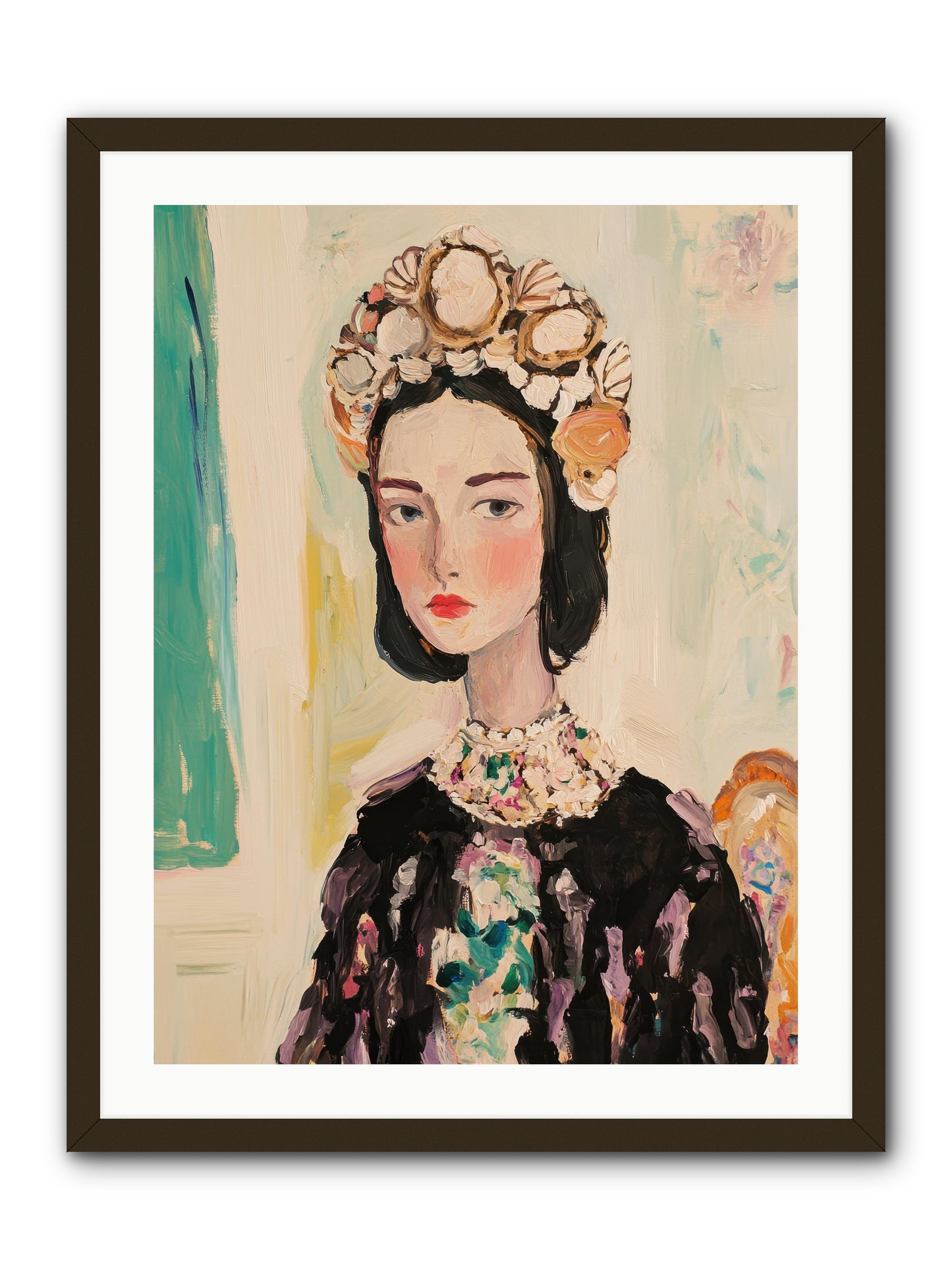Nautical Nobility -- Framed Print - Black 24x32