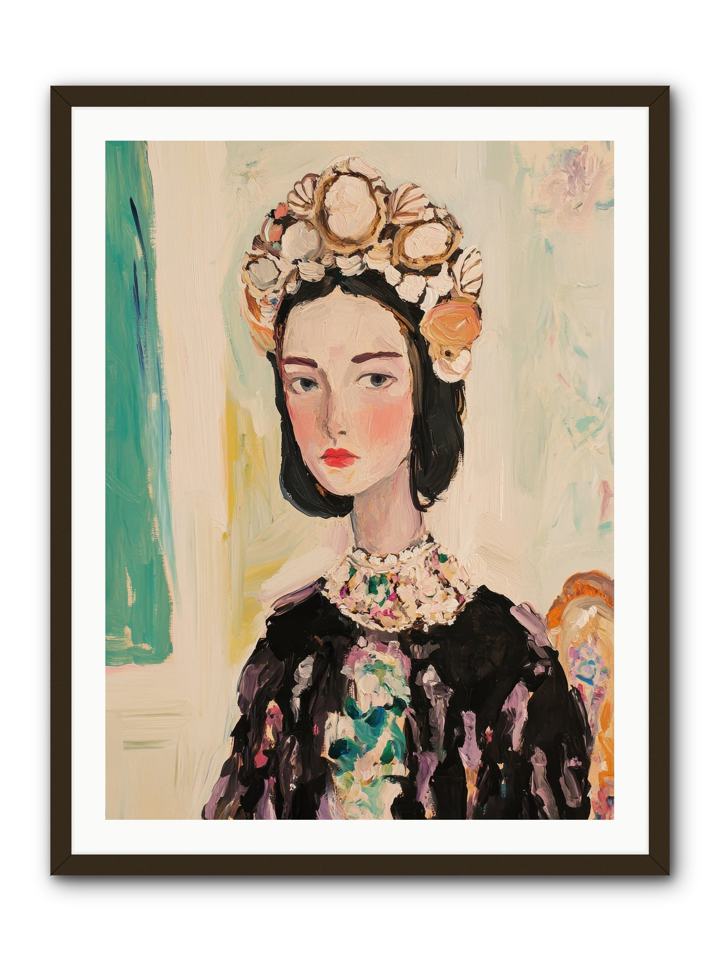 Nautical Nobility -- Framed Print - Black 30x40
