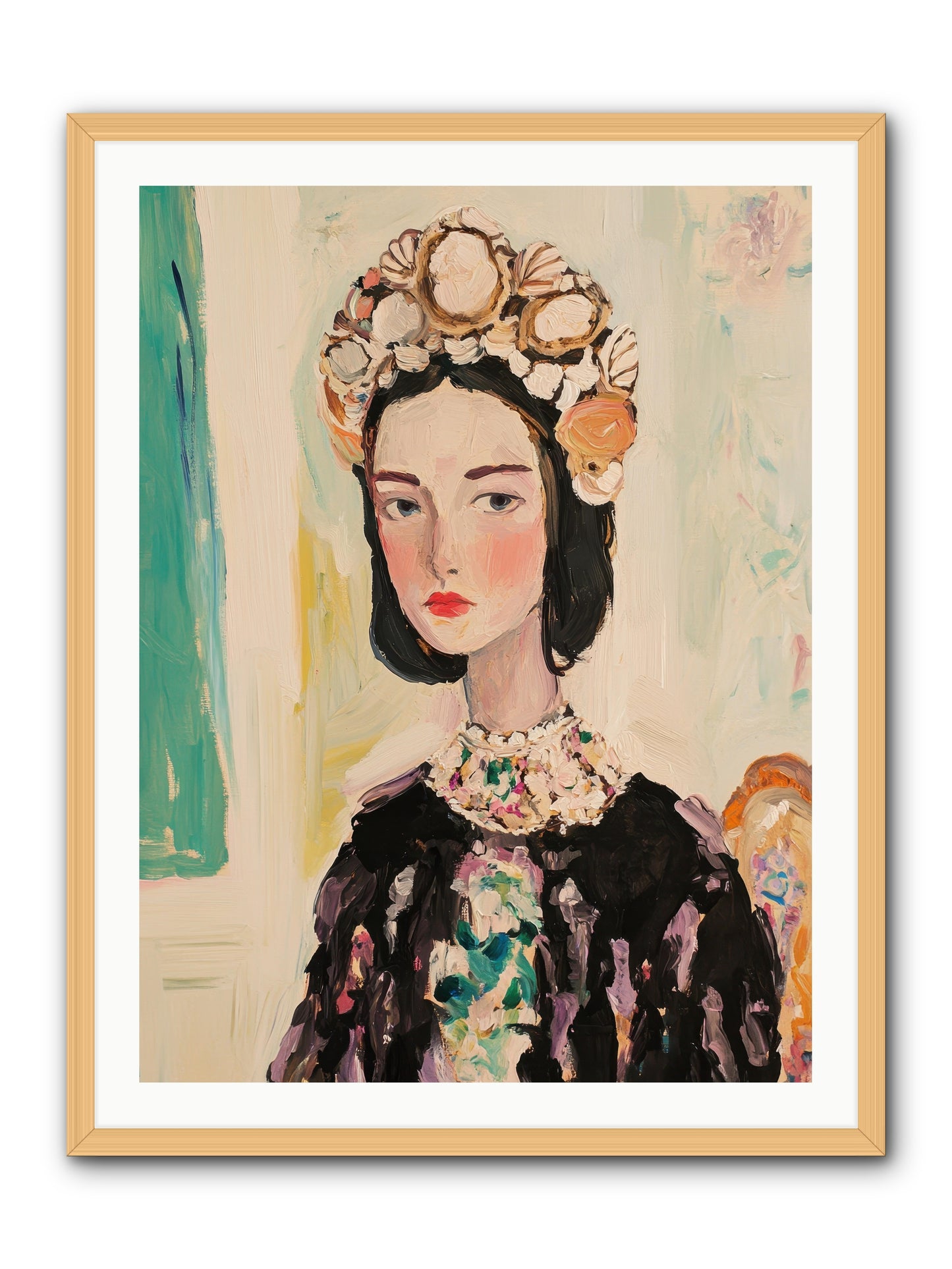 Nautical Nobility -- Framed Print - Natural 30x40