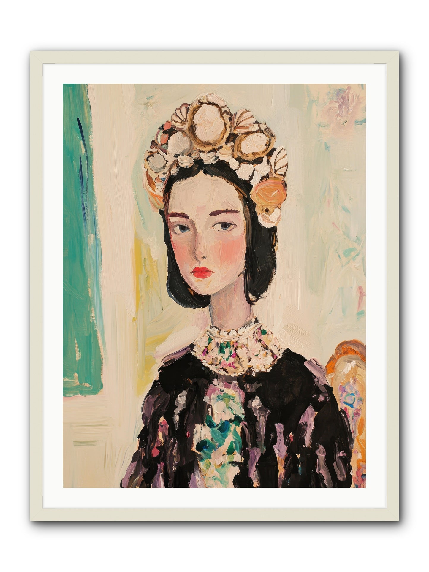 Nautical Nobility -- Framed Print - White 30x40