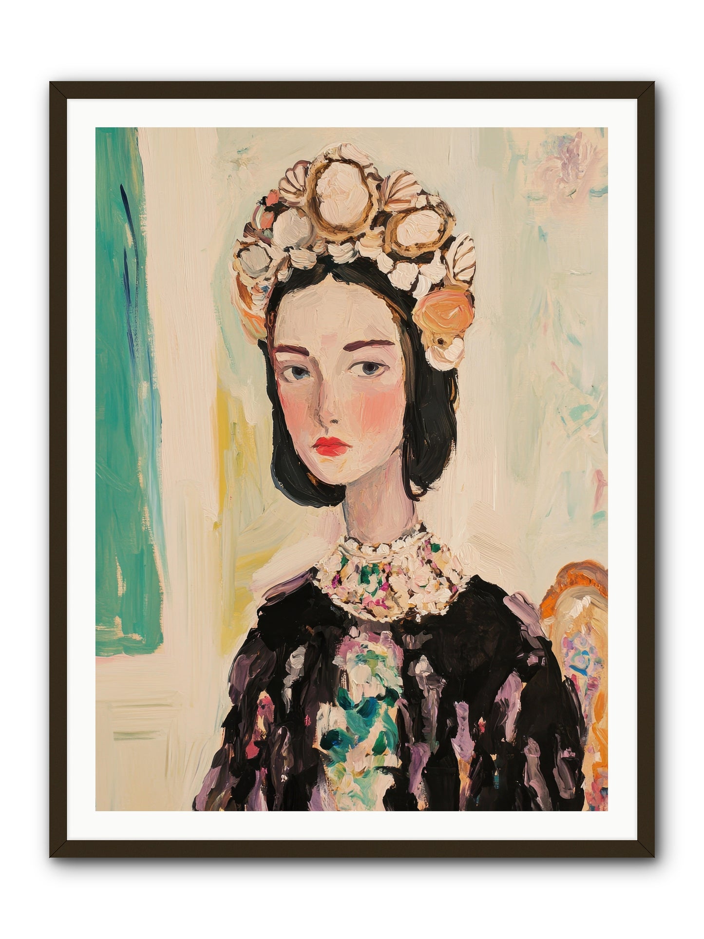 Nautical Nobility -- Framed Print - Black 36x48