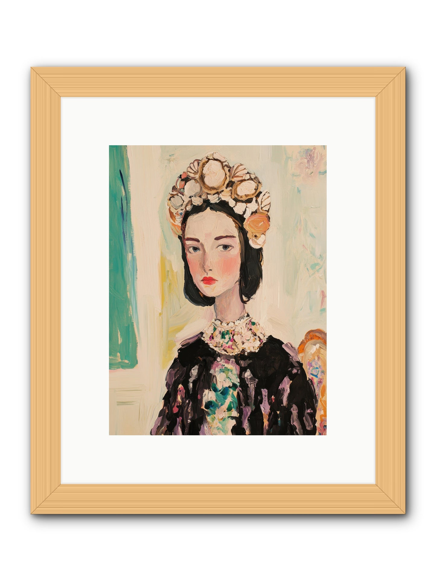 Nautical Nobility -- Framed Print - Natural 9x12