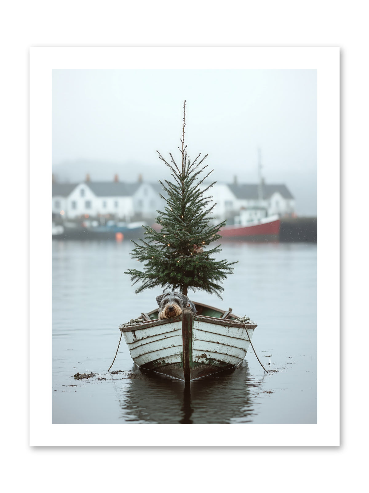 Nautical Noel -- Paper Print 12x16