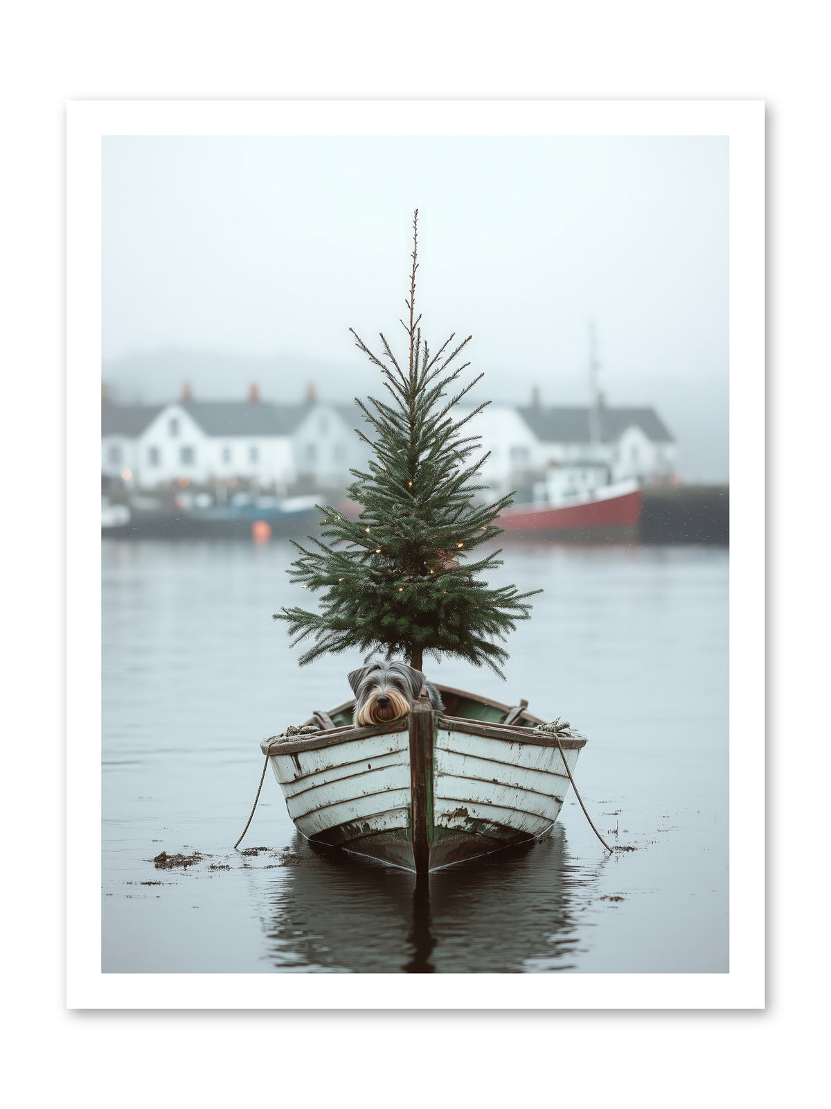 Nautical Noel -- Paper Print 18x24