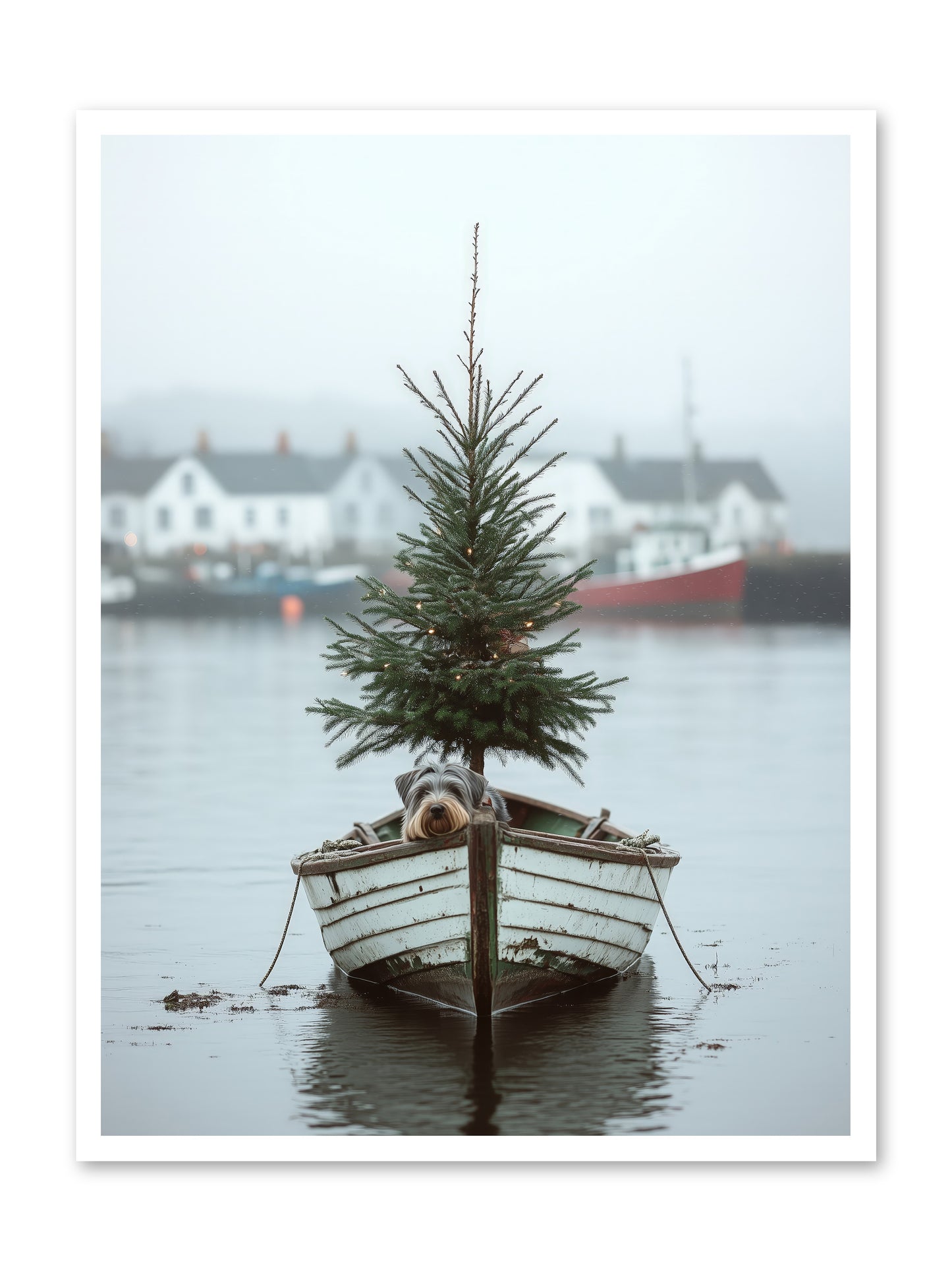 Nautical Noel -- Paper Print 30x40