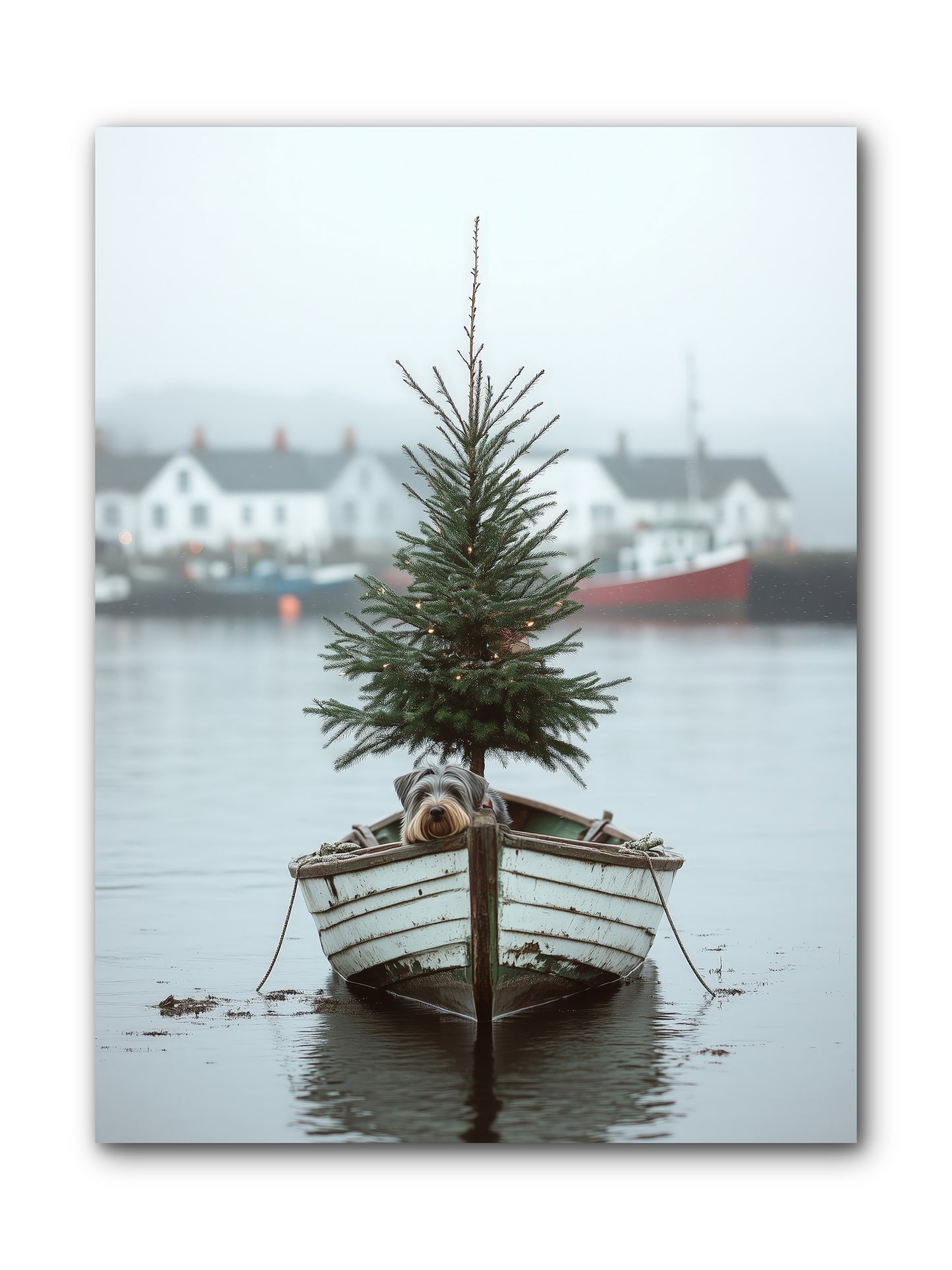 Nautical Noel -- Wrapped Canvas 9x12