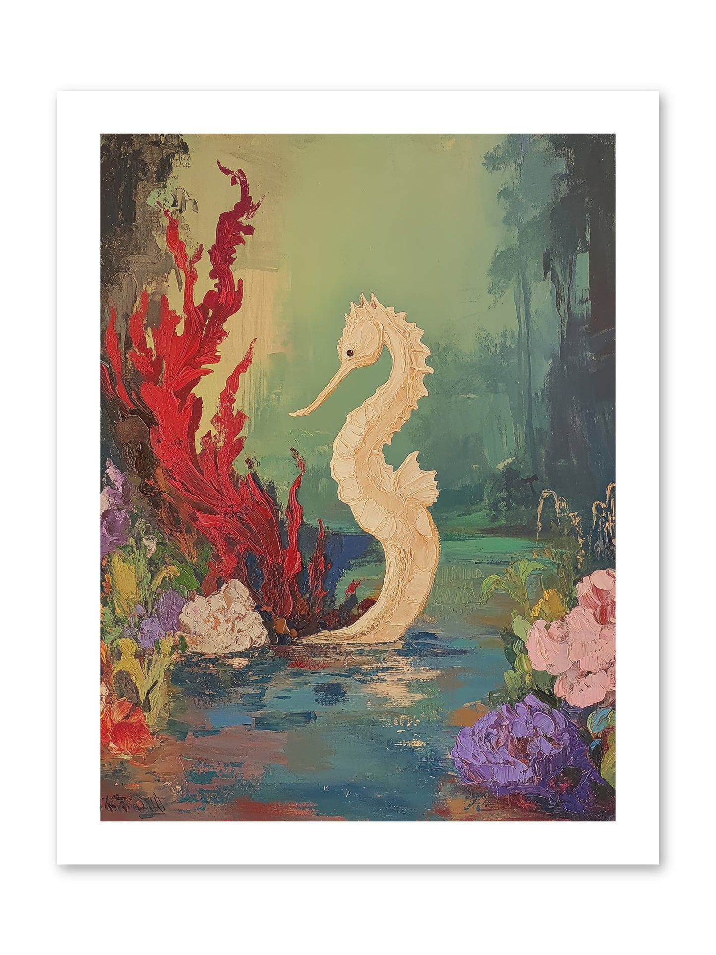 Nautical Sprite -- Paper Print 12x16