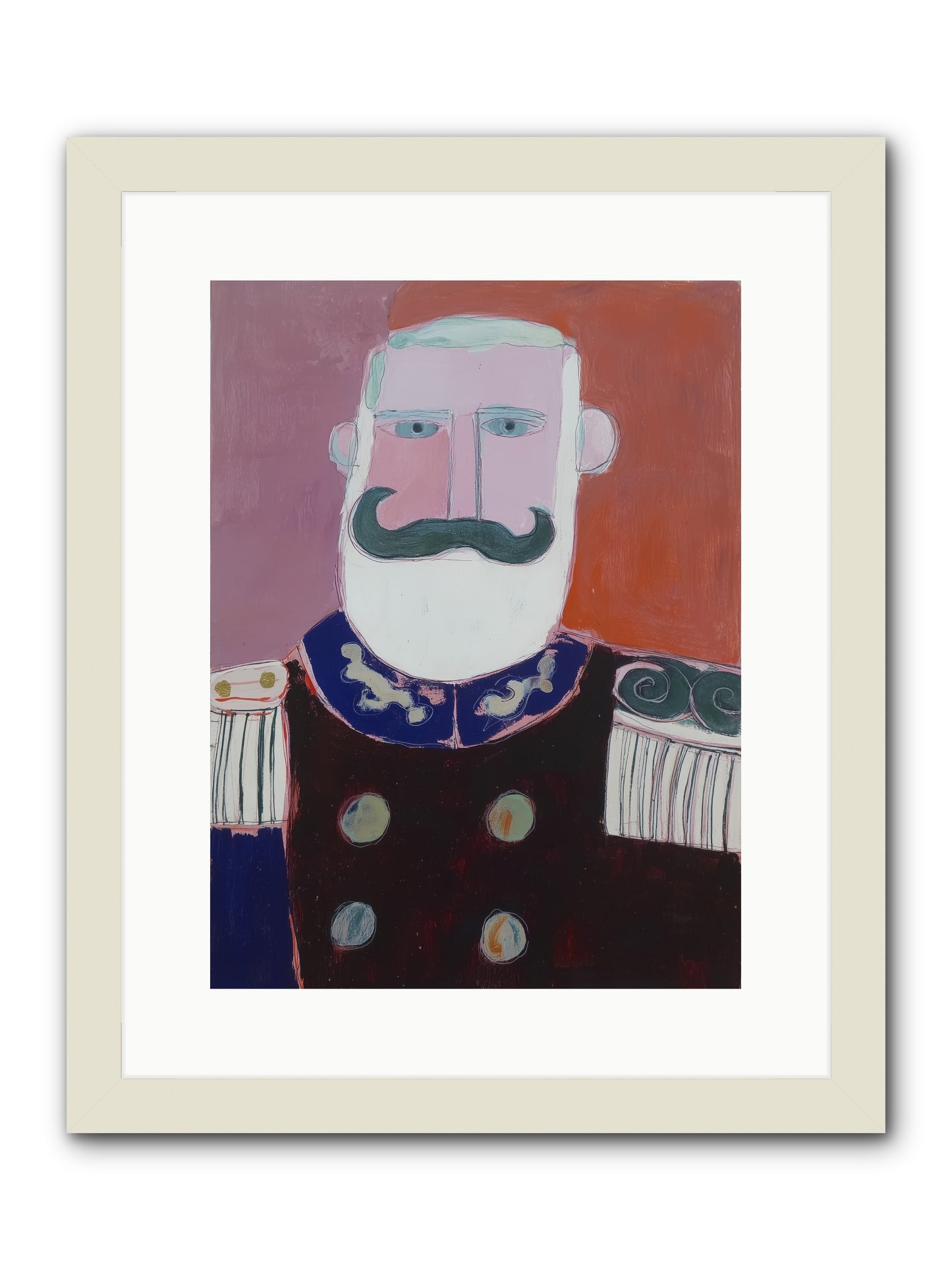 Navigator of Hope -- Framed Print - White 12x16