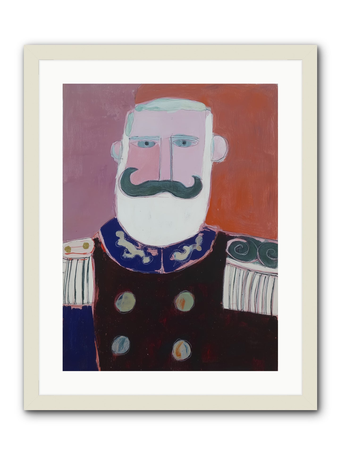 Navigator of Hope -- Framed Print - White 18x24