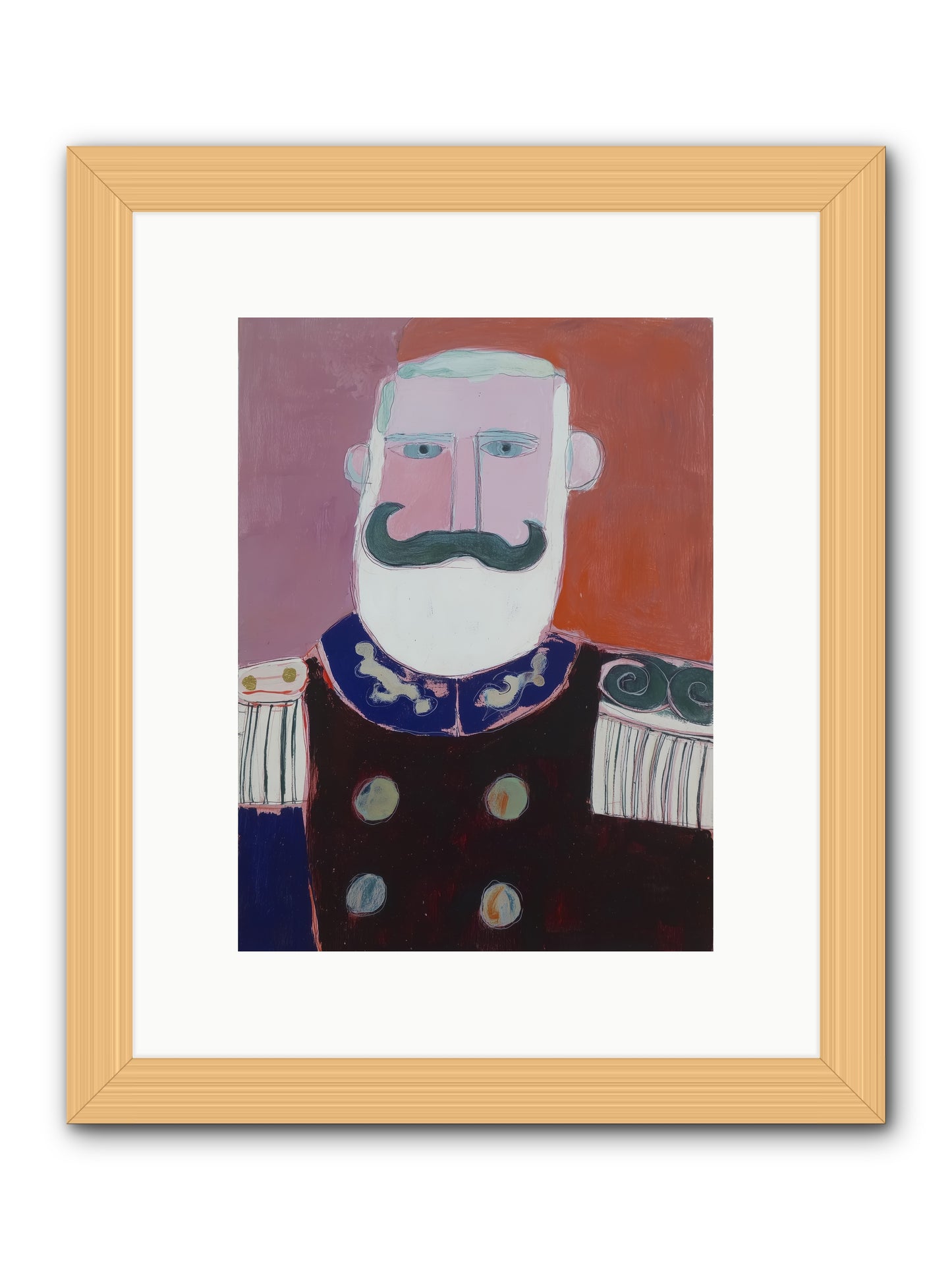 Navigator of Hope -- Framed Print - Natural 9x12