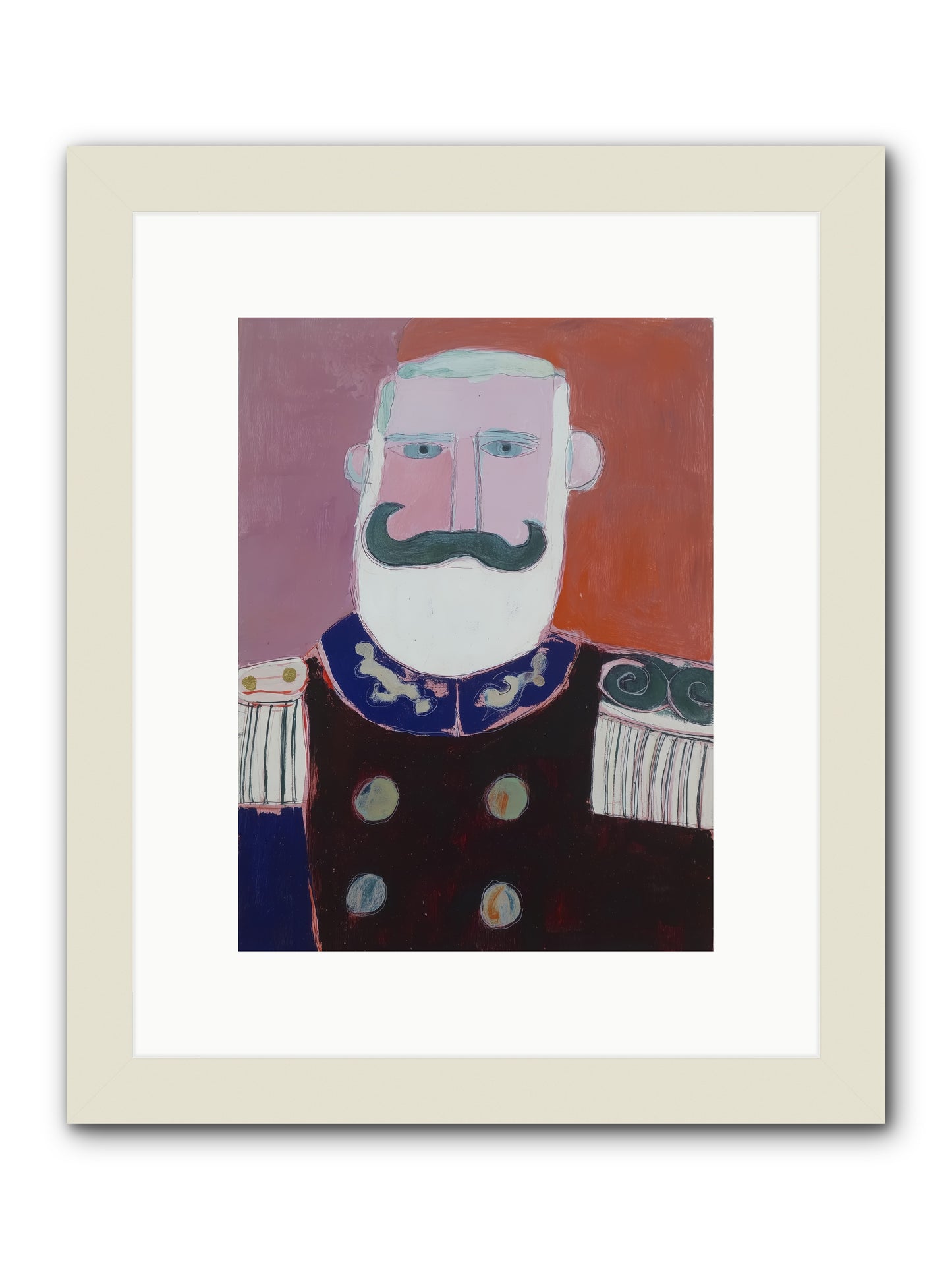 Navigator of Hope -- Framed Print - White 9x12