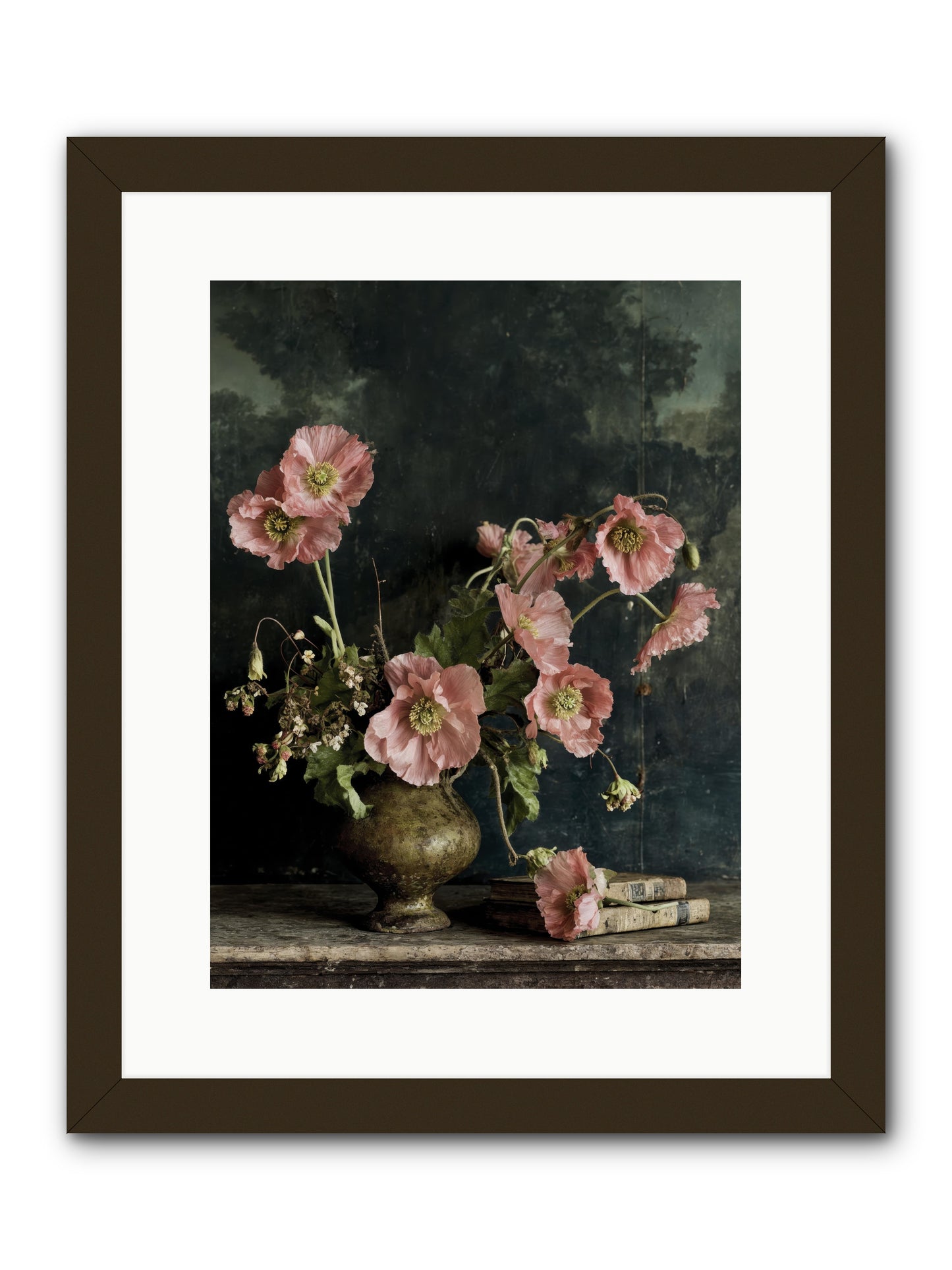 Nectar field -- Framed Print - Black 12x16