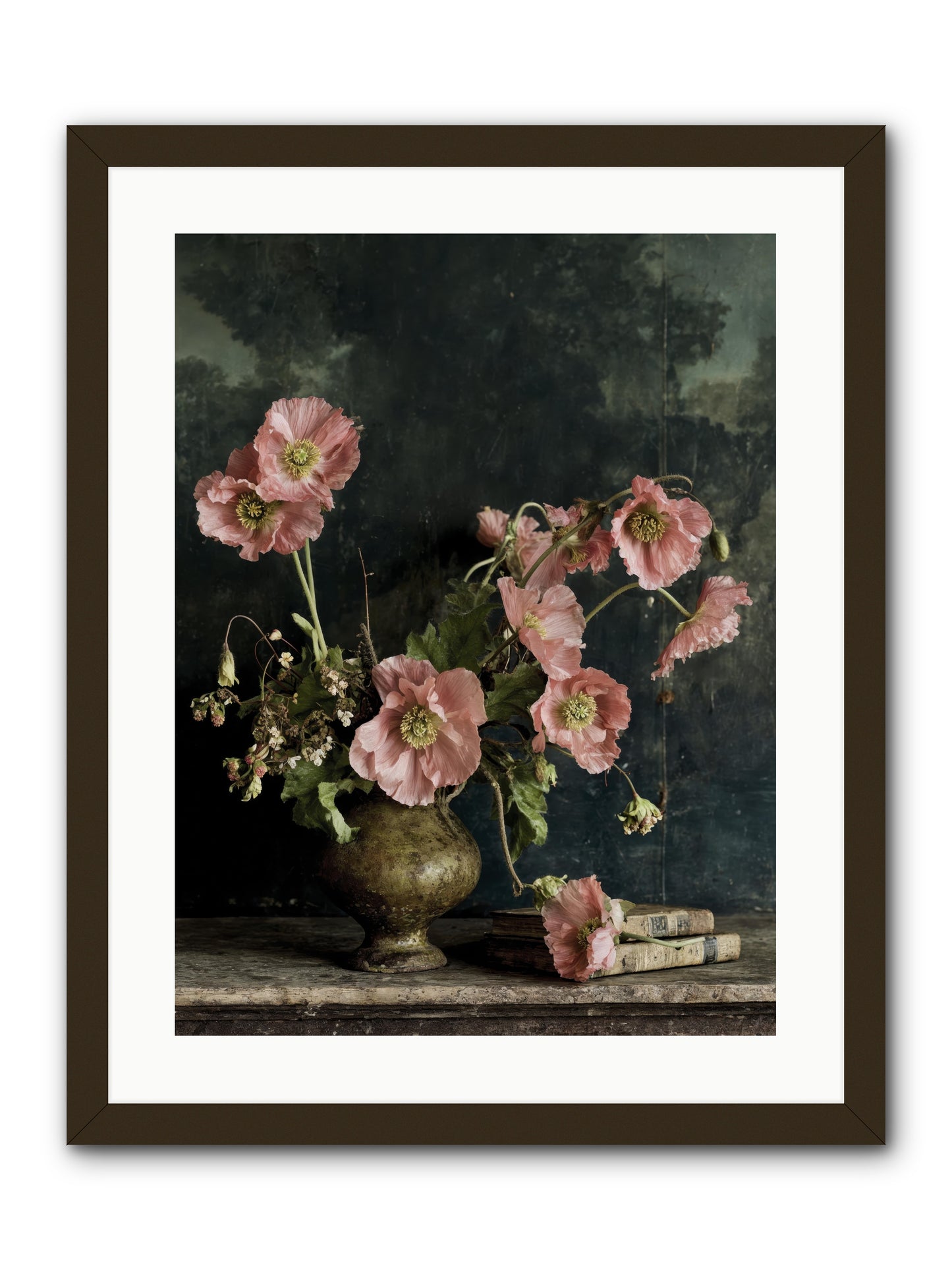 Nectar field -- Framed Print - Black 18x24