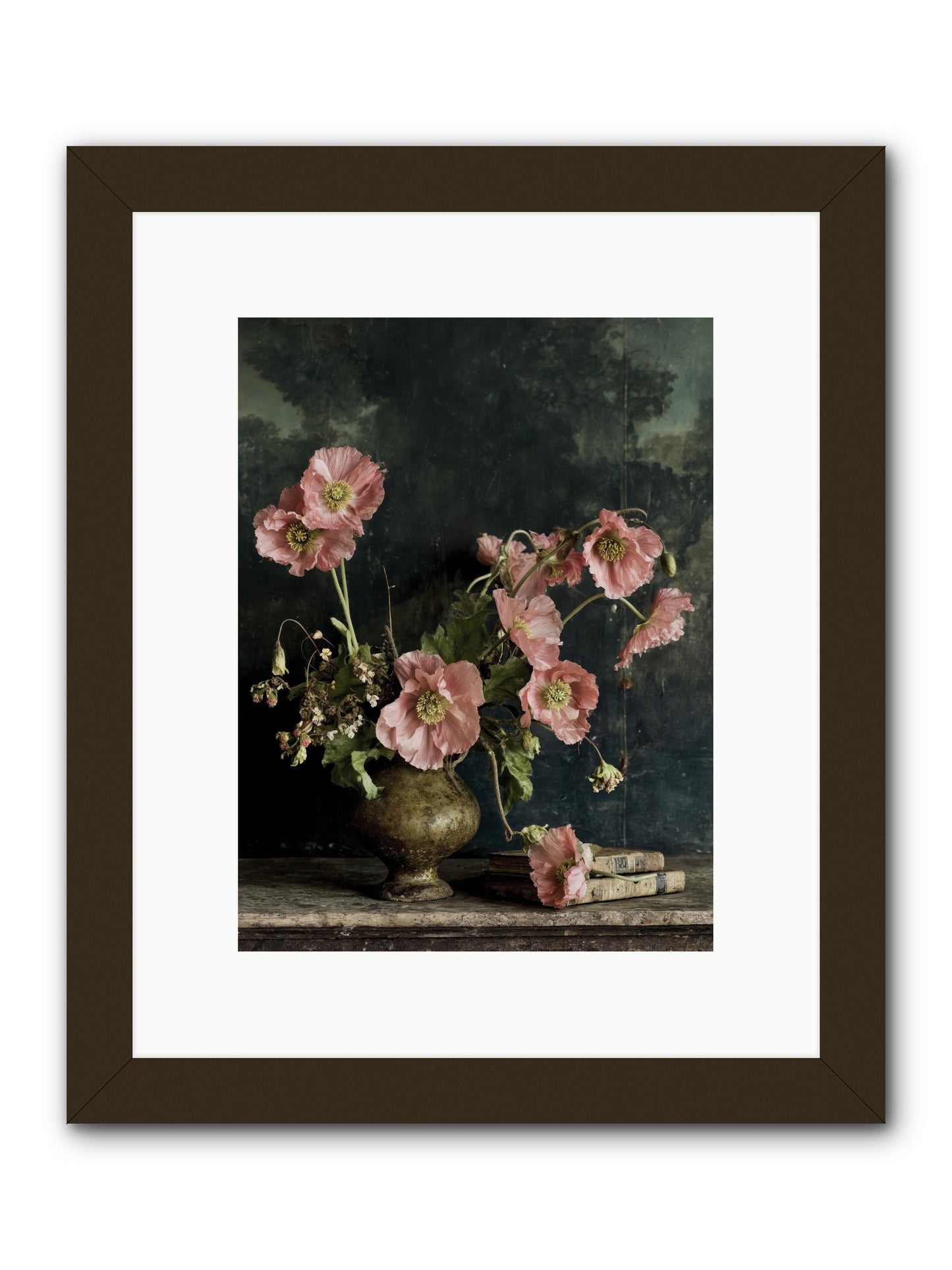 Nectar field -- Framed Print - Black 9x12