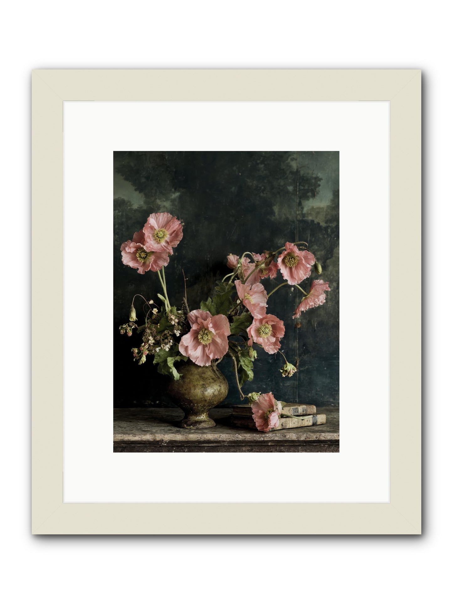 Nectar field -- Framed Print - White 9x12