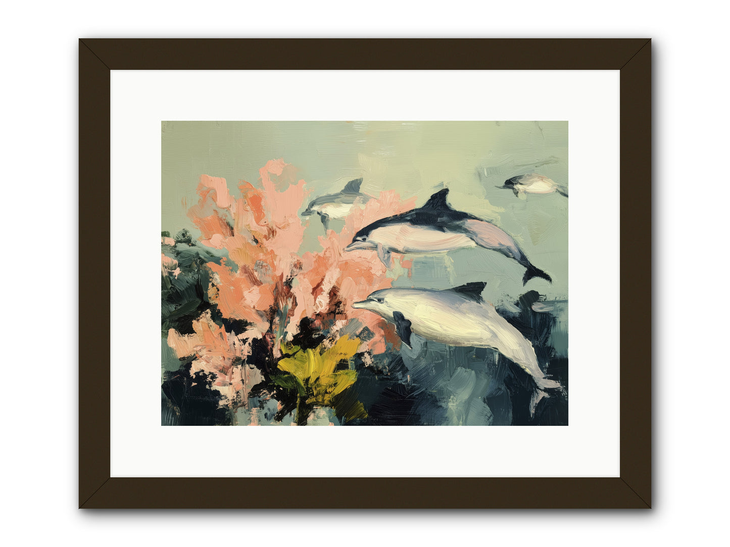 Neptune's Cabinet -- Framed Print - Black 16x12