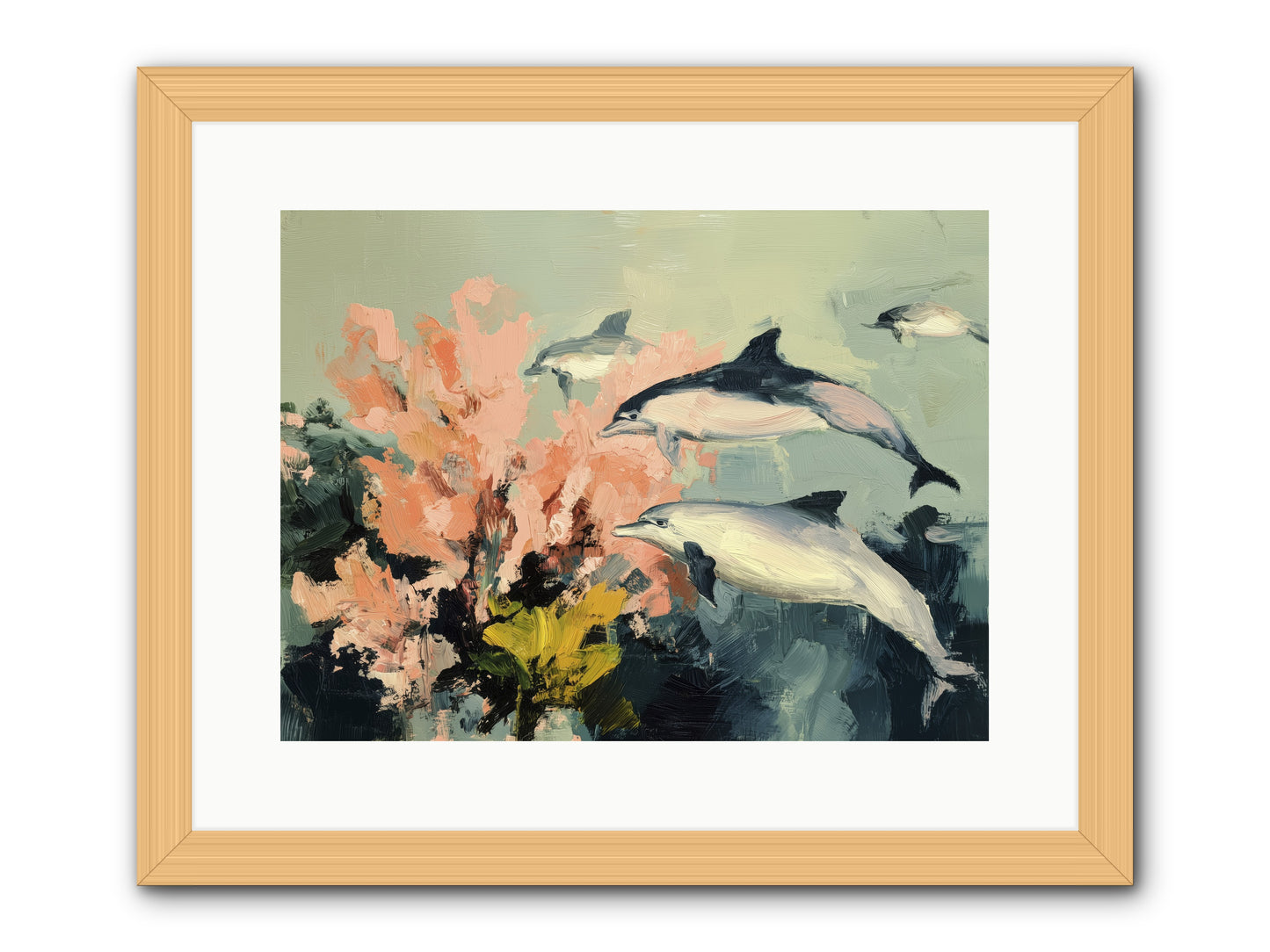 Neptune's Cabinet -- Framed Print - Natural 16x12