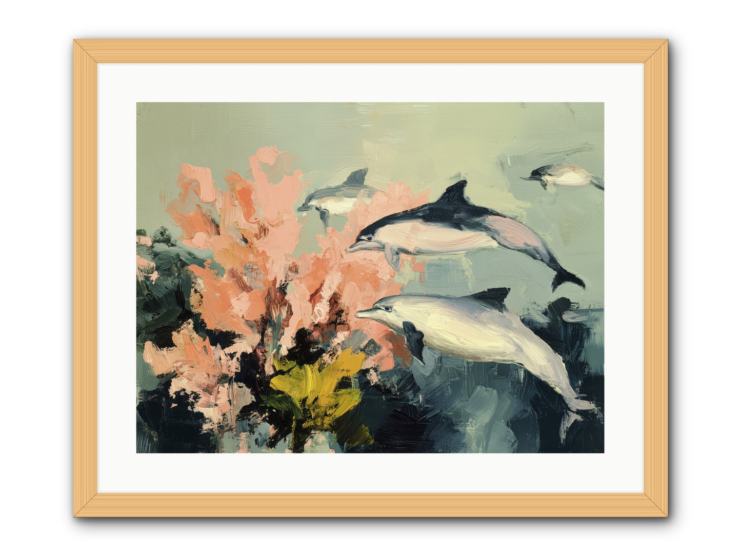 Neptune's Cabinet -- Framed Print - Natural 24x18