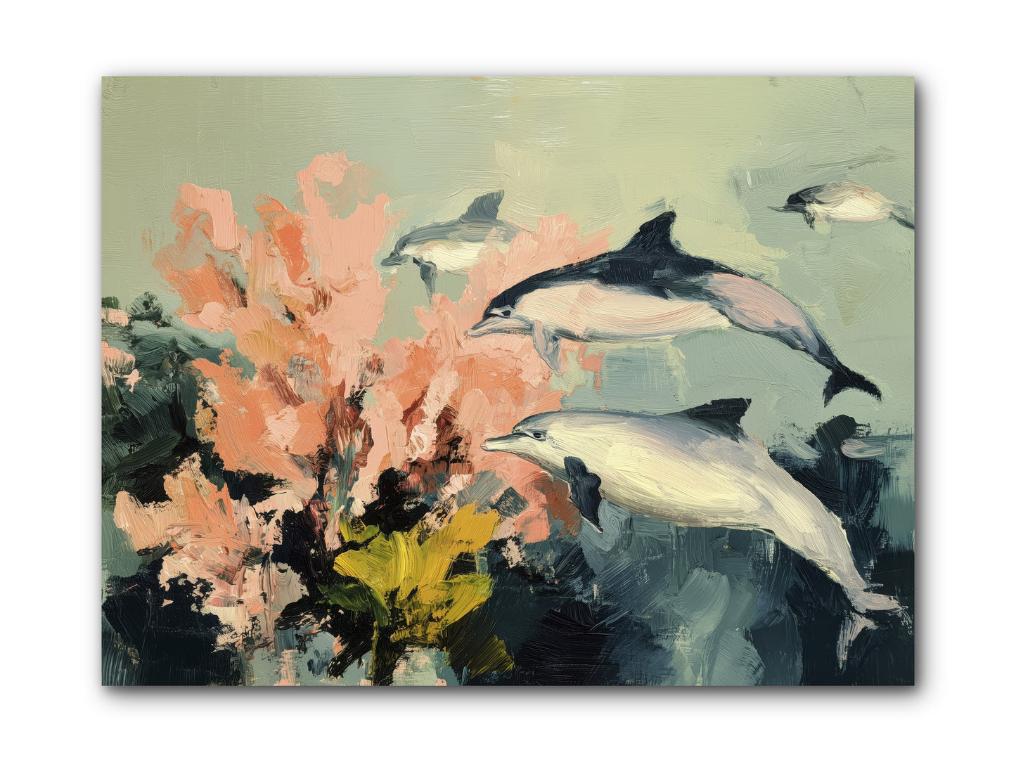 Neptune's Cabinet -- Wrapped Canvas 12x9