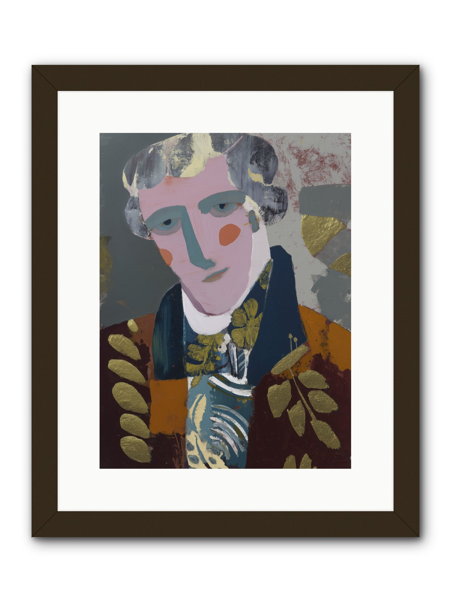 Neptune's Confidant -- Framed Print - Black 12x16
