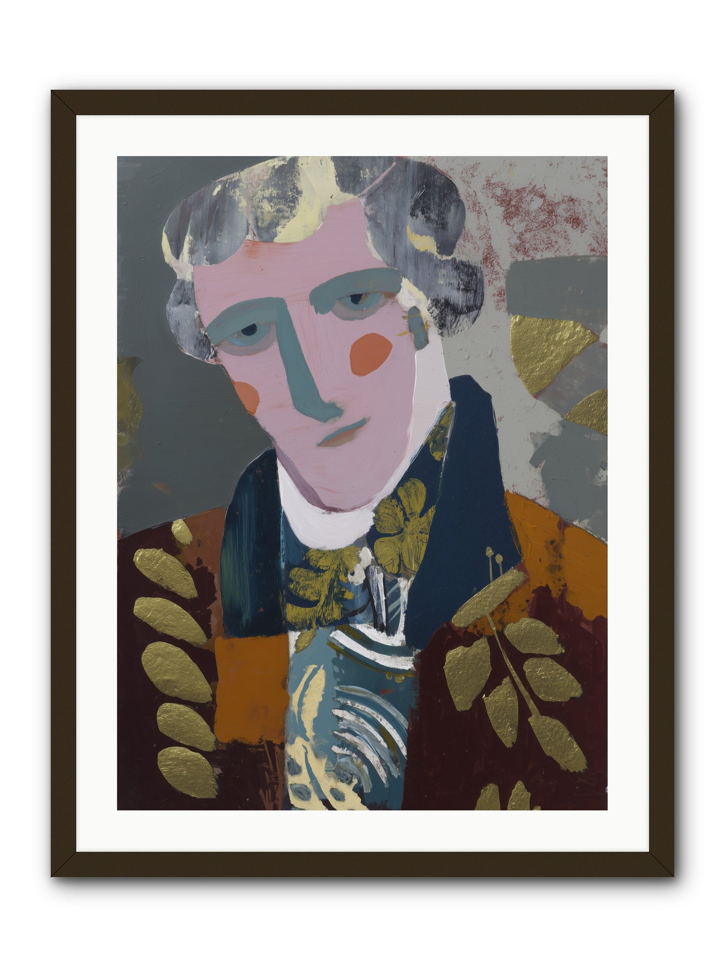 Neptune's Confidant -- Framed Print - Black 24x32