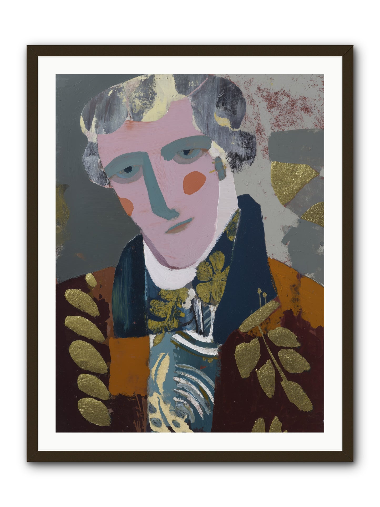 Neptune's Confidant -- Framed Print - Black 30x40