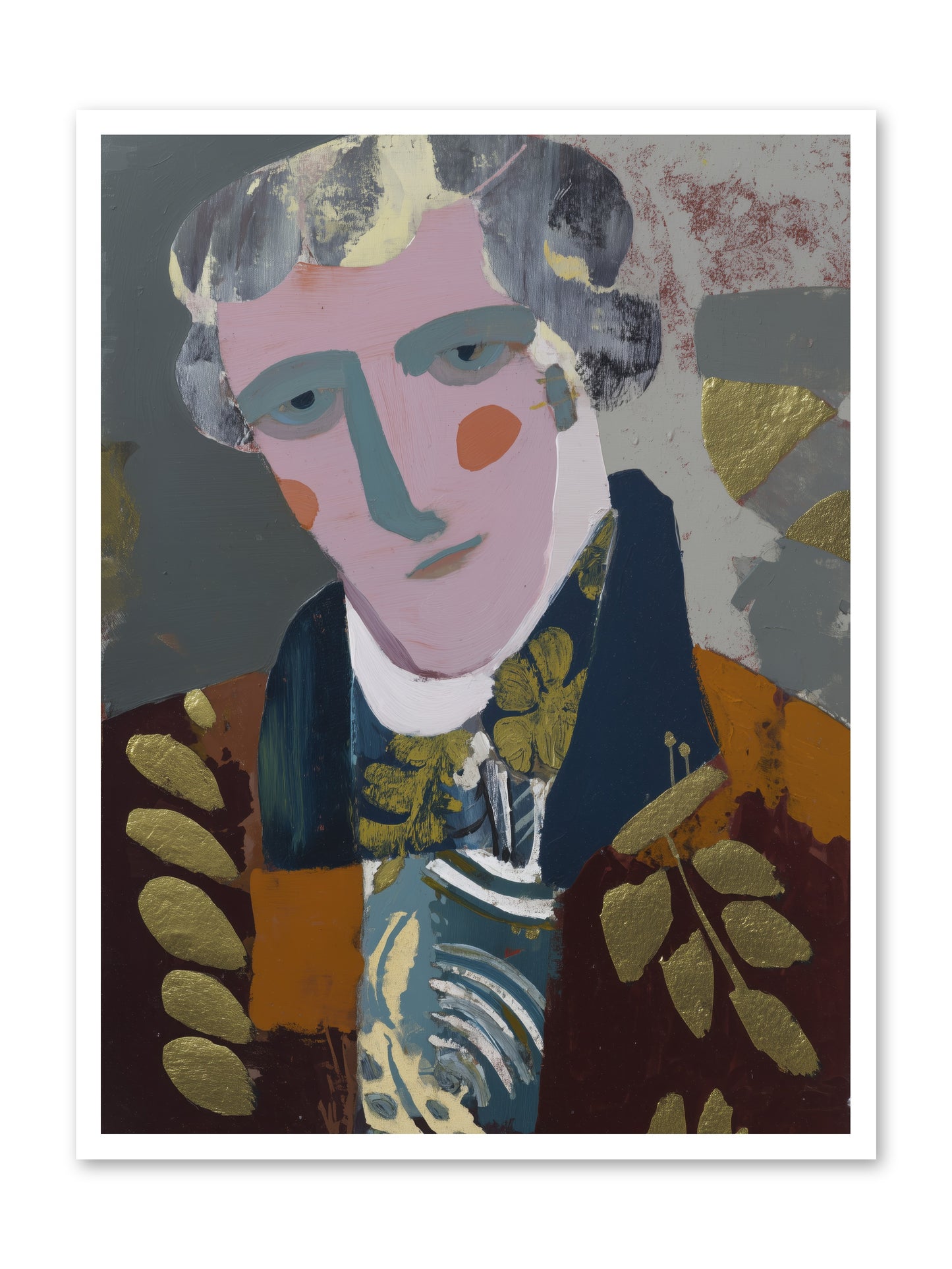 Neptune's Confidant -- Loose Canvas Print 30x40