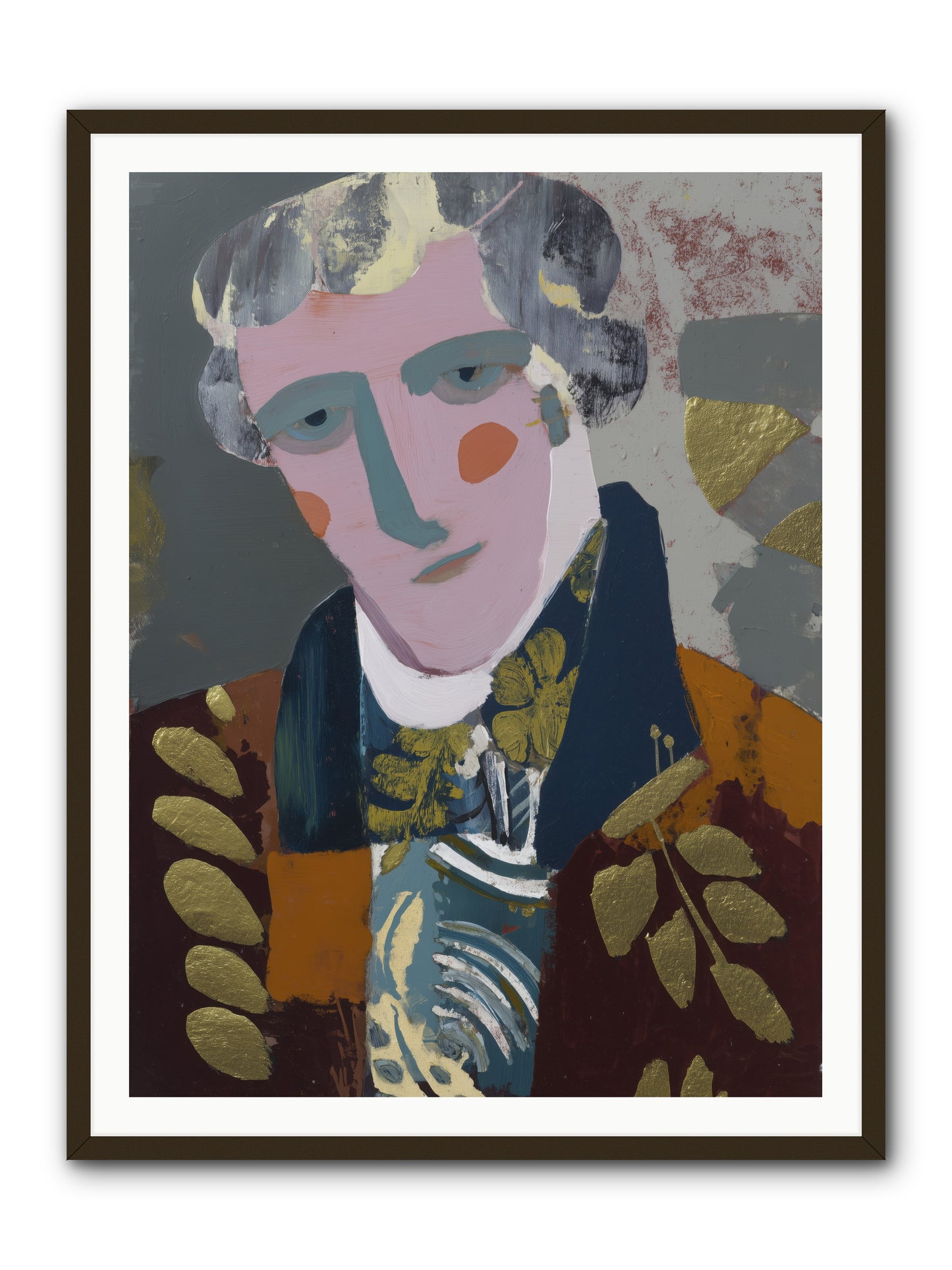 Neptune's Confidant -- Framed Print - Black 36x48
