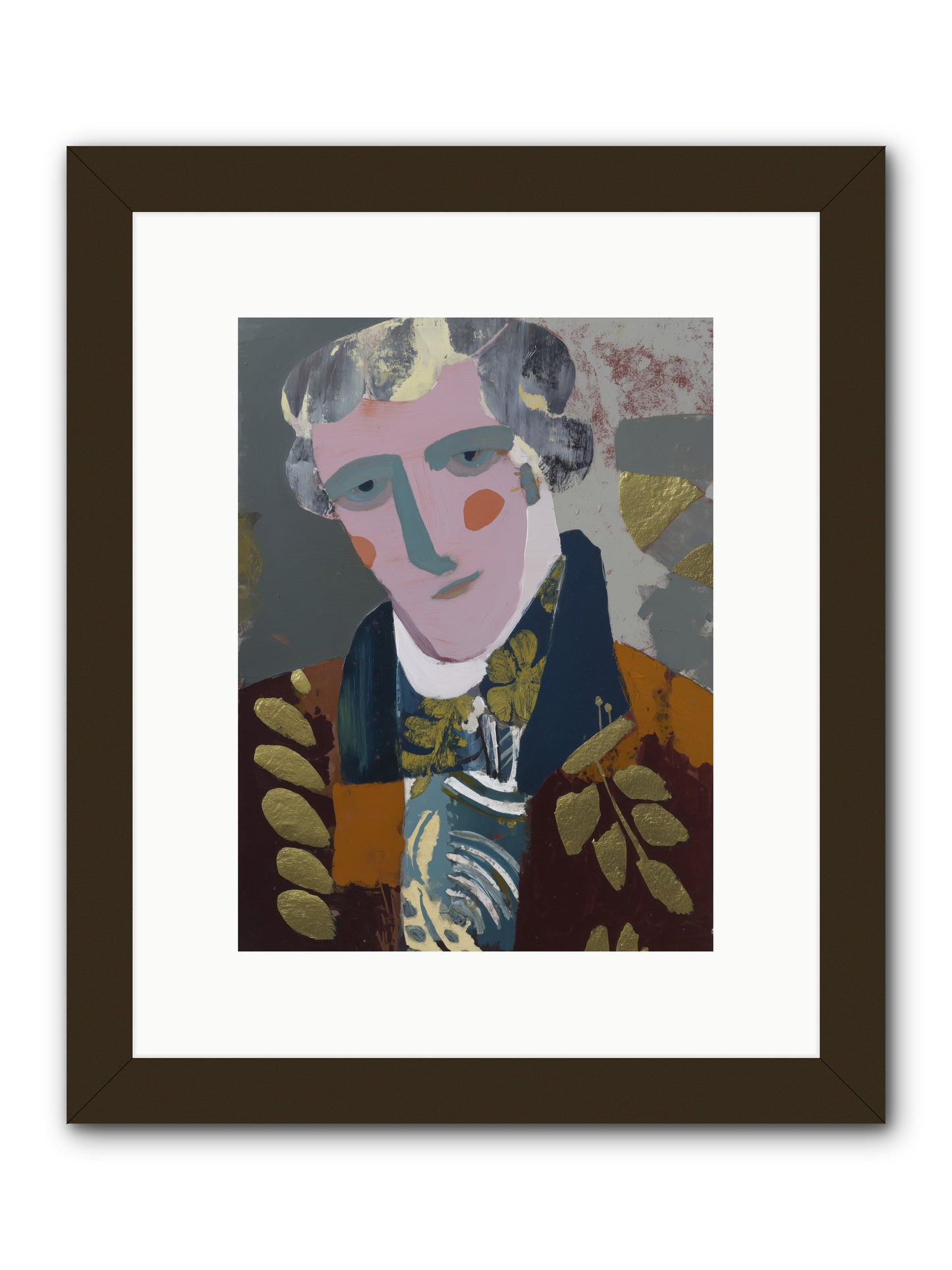 Neptune's Confidant -- Framed Print - Black 9x12