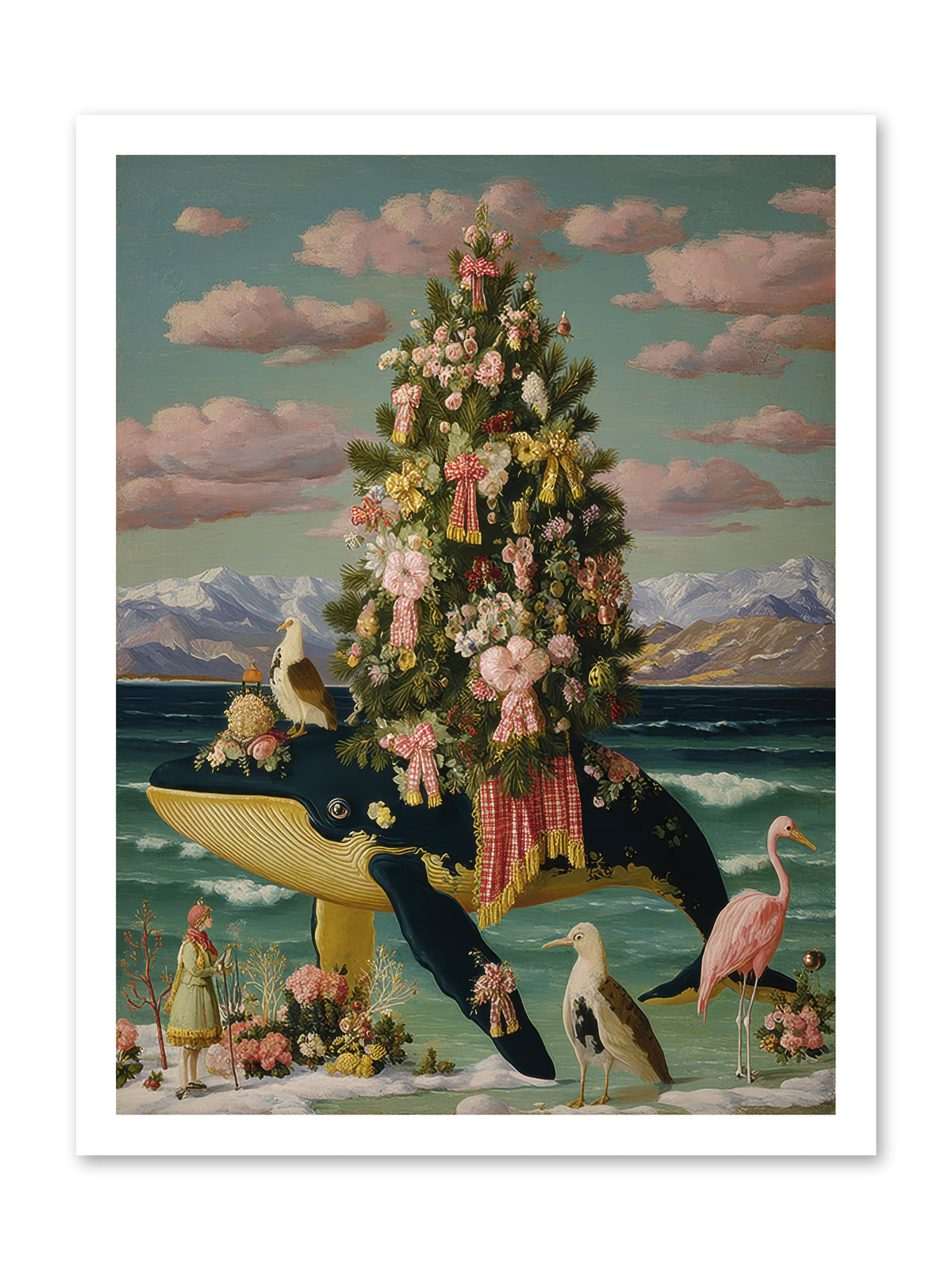Neptune's Noble Fir -- Paper Print 18x24